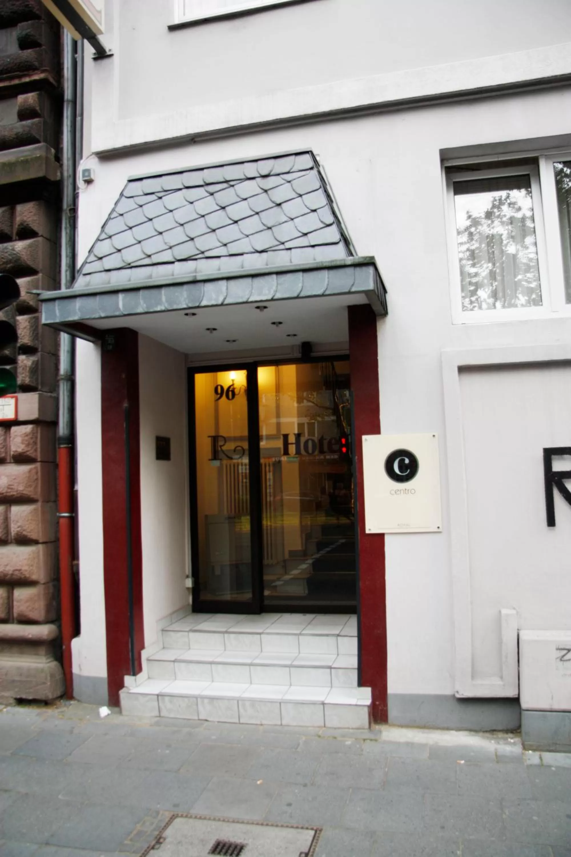 Facade/entrance in INA Hotel Royal