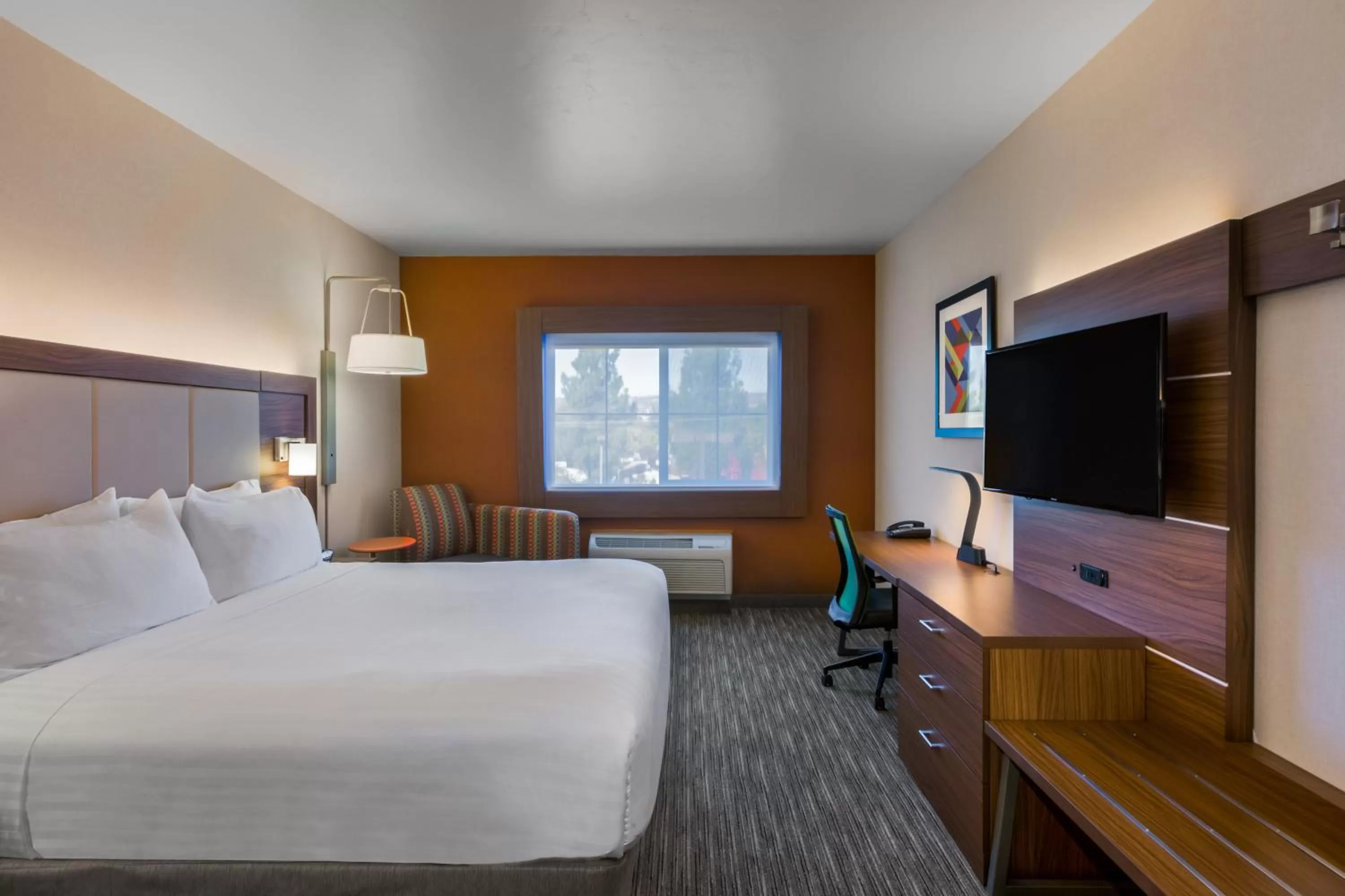 Photo of the whole room, Bed in Holiday Inn Express Hotel & Suites Oroville Southwest by IHG