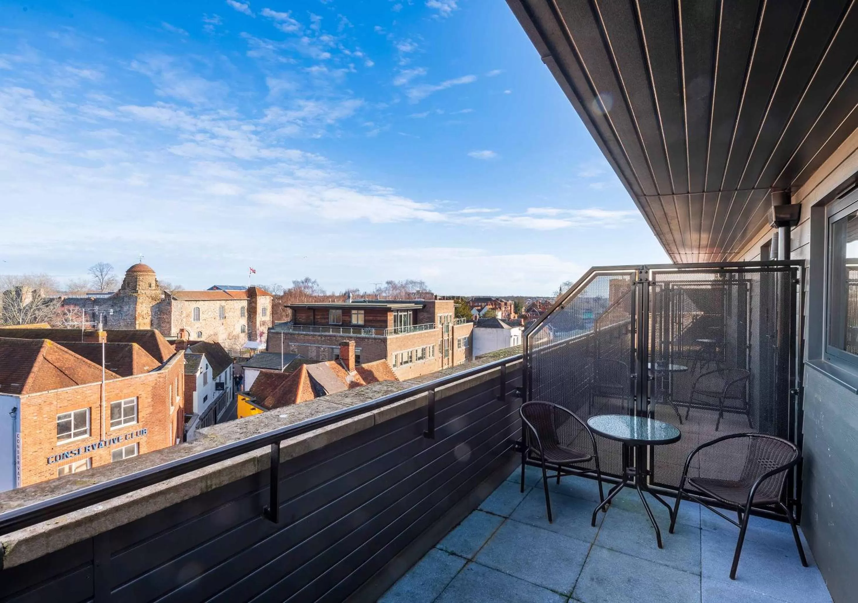 Balcony/Terrace in St Nicholas Hotel Colchester