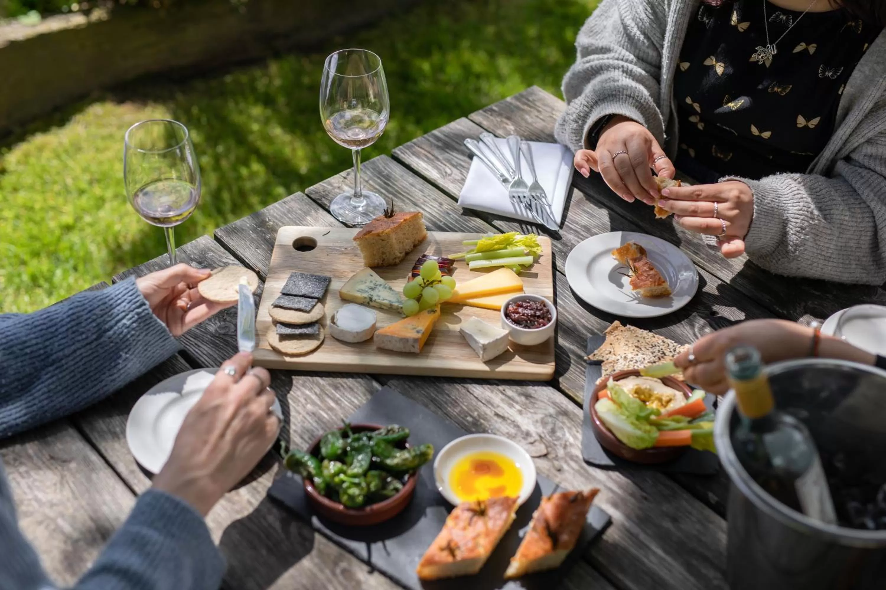 Food close-up in The Griffin Inn