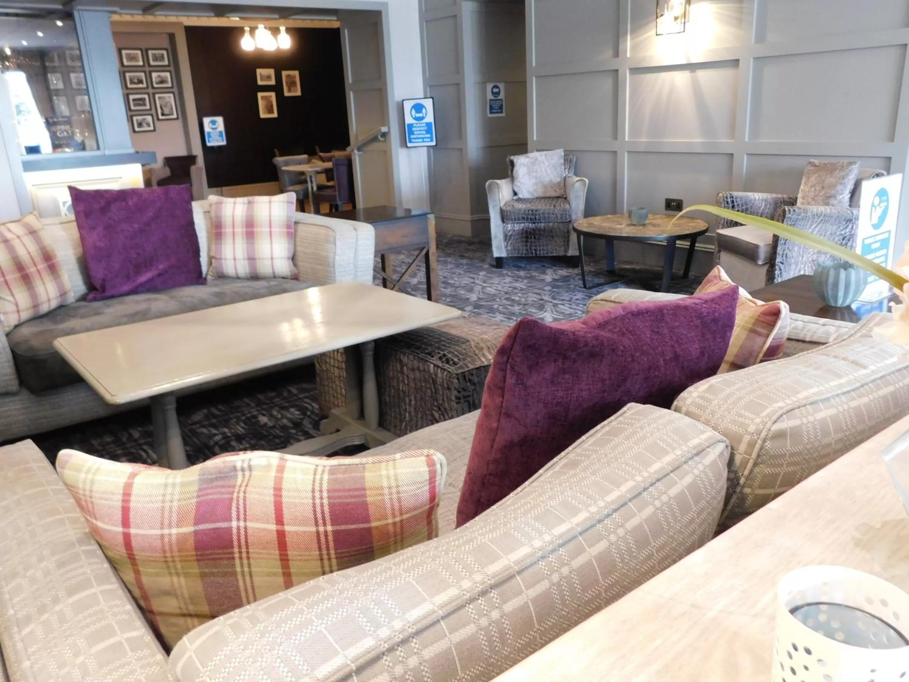 Lounge or bar in Gretna Hall Hotel