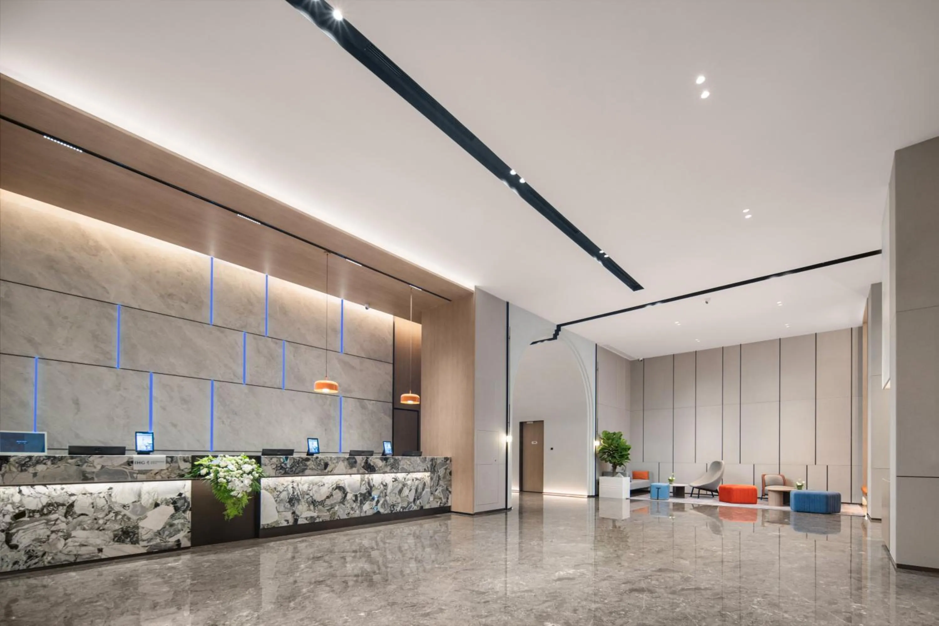 Lobby or reception in Holiday Inn Express Shantou Chenghai