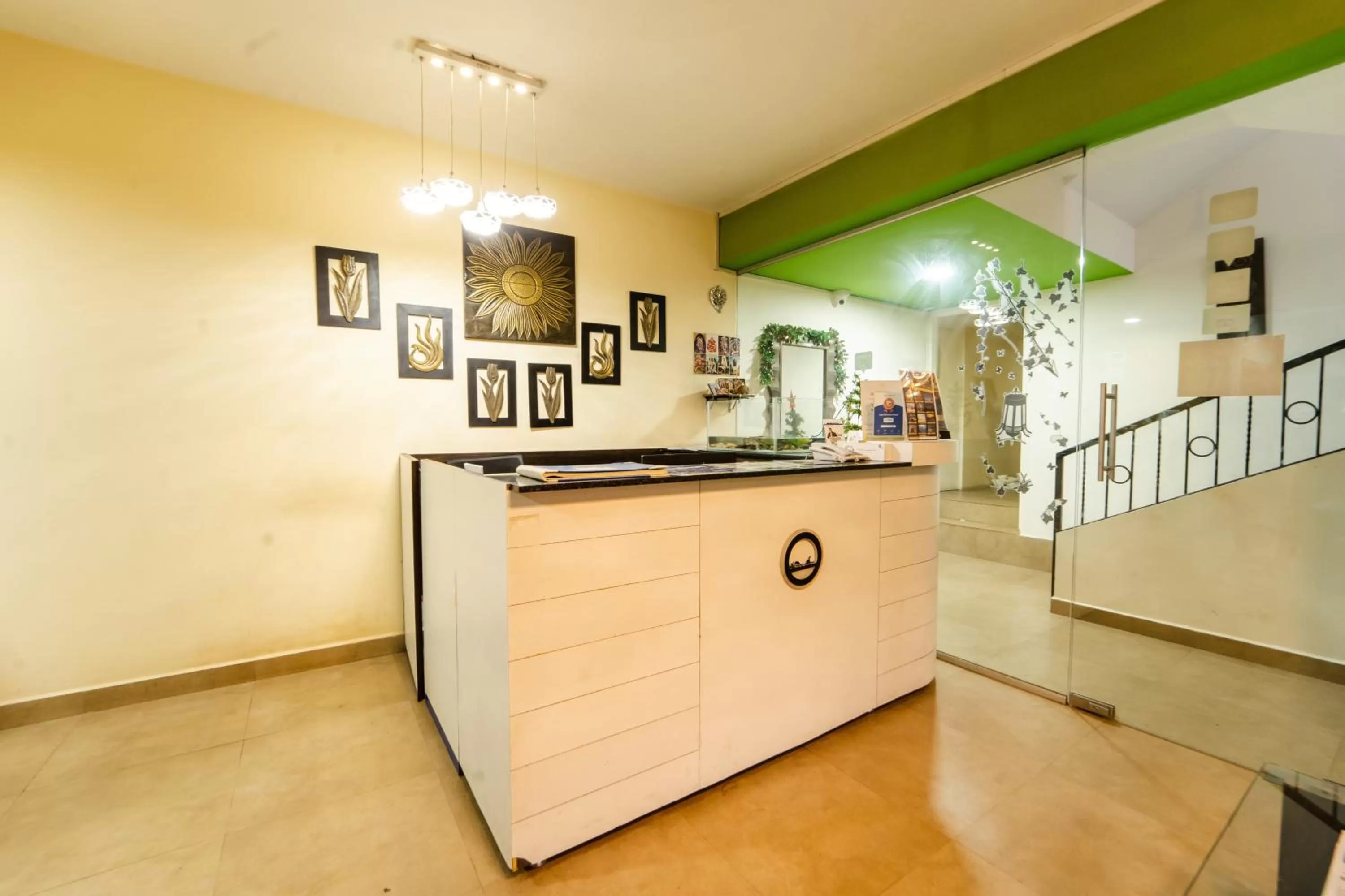 Lobby or reception in Kay's Riverview Resort - Near Baga Beach