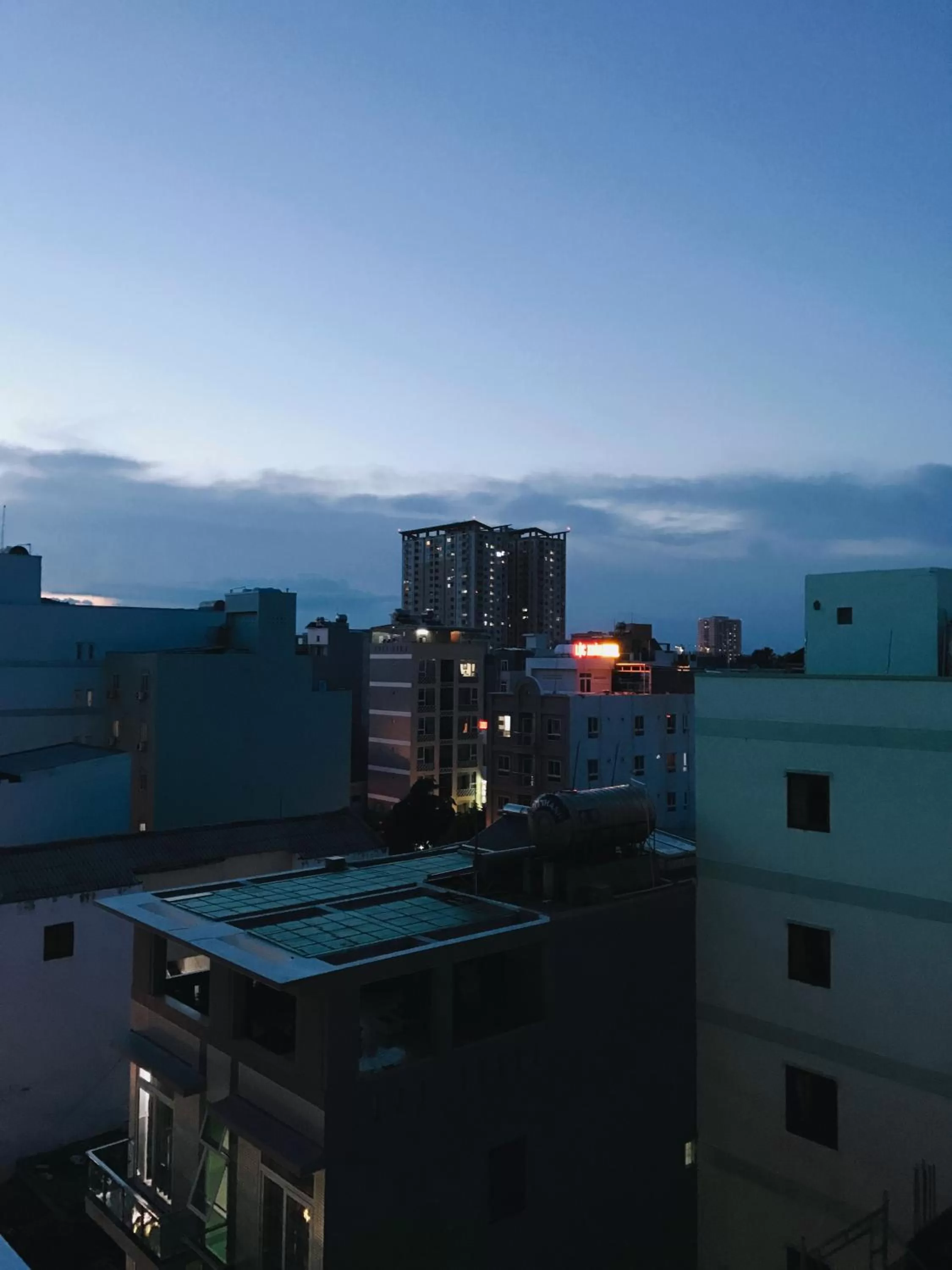 Sunset in Hoang Phat Hotel