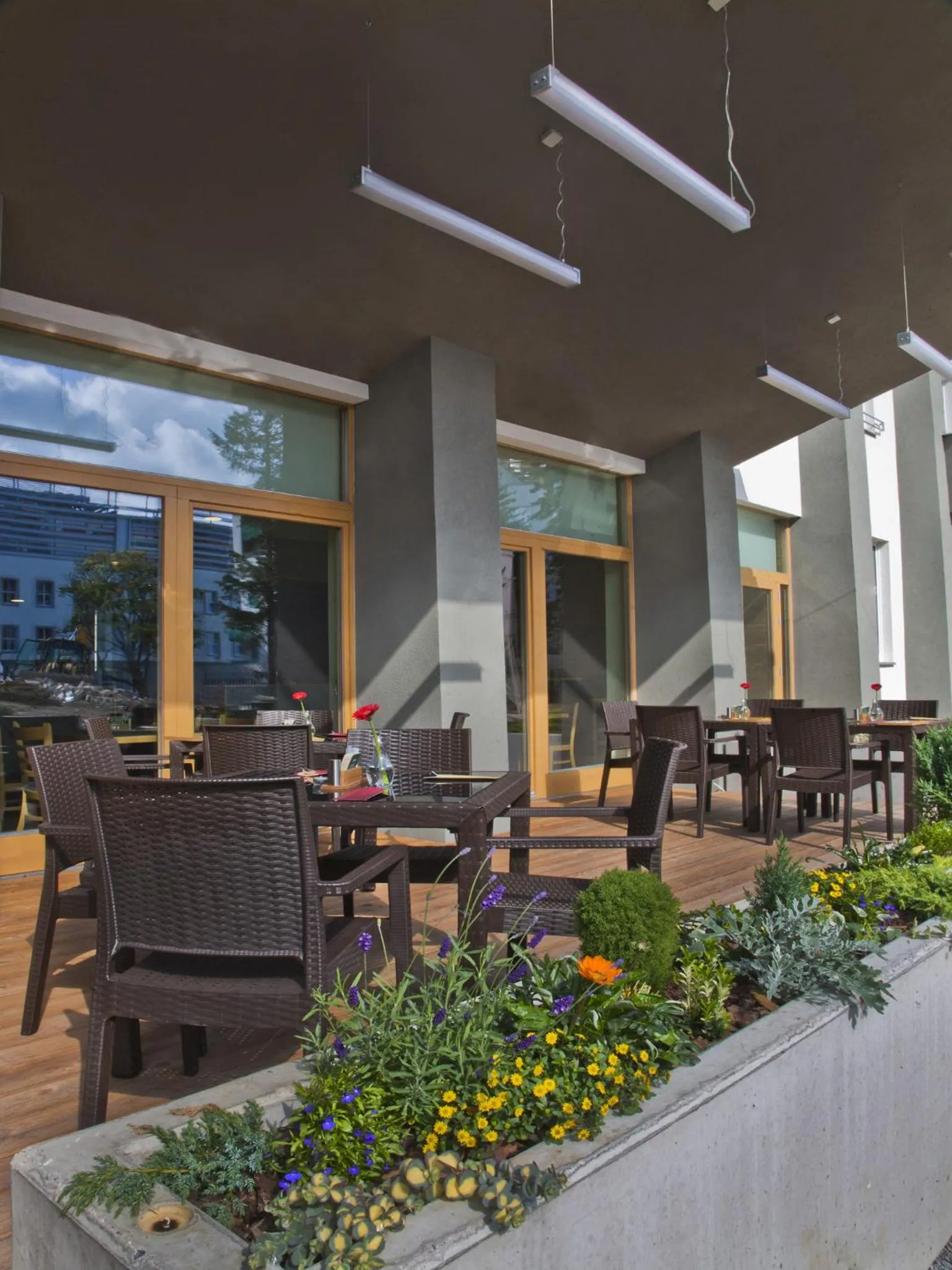 Restaurant/places to eat in EA Business Hotel Jihlava