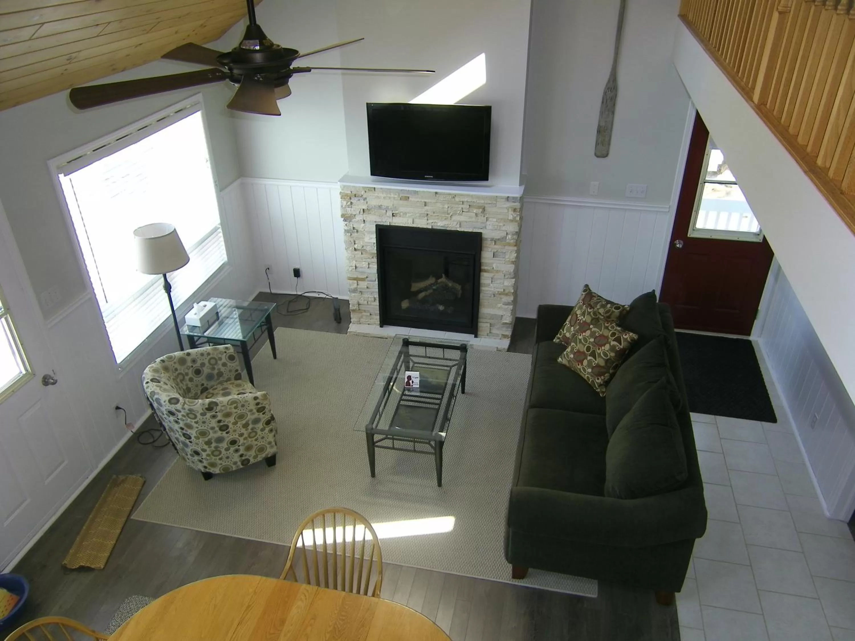 Living room in Sands on Golden Lake