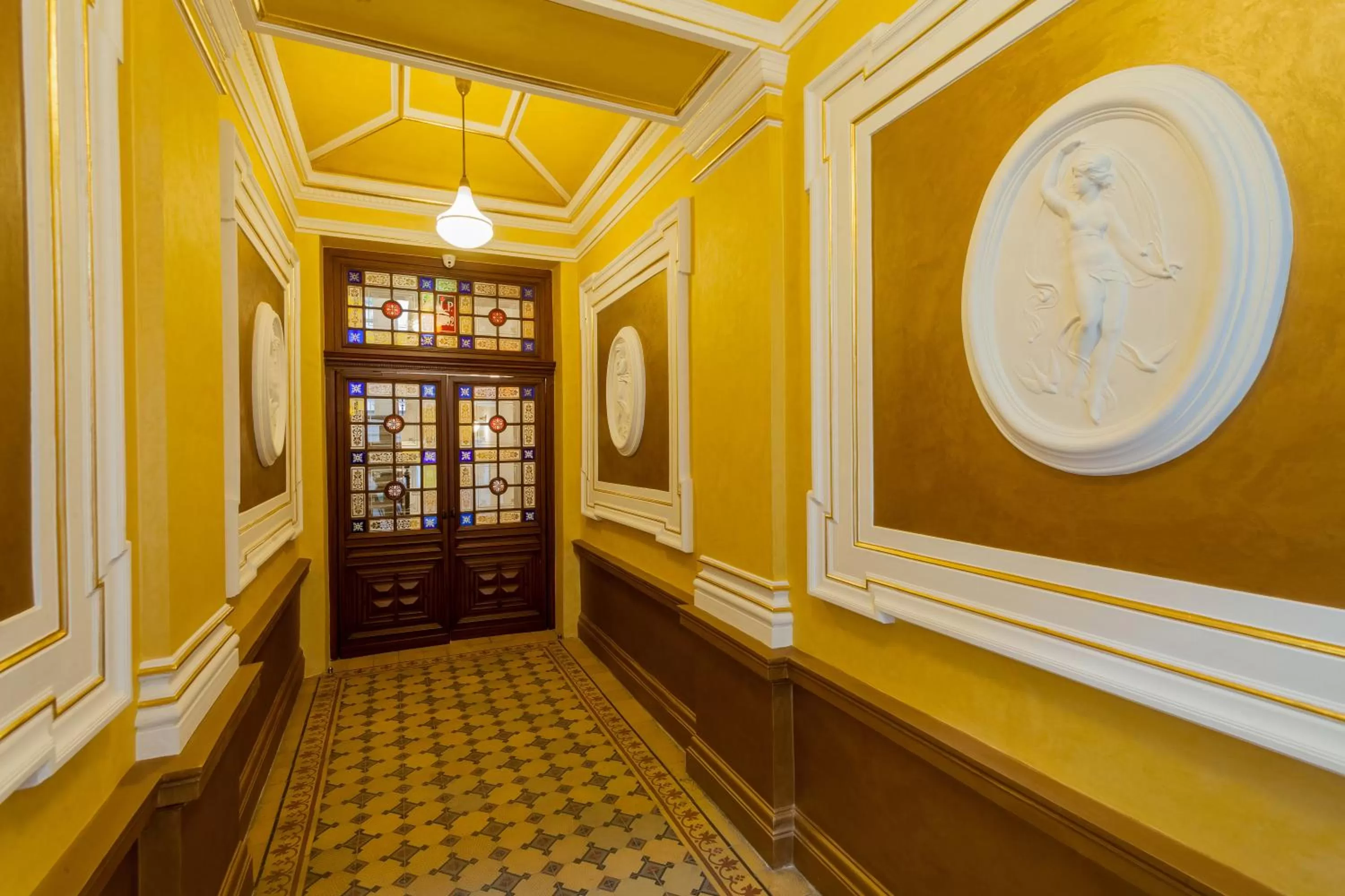 Lobby or reception in VINOHRADSKY DUM Residence