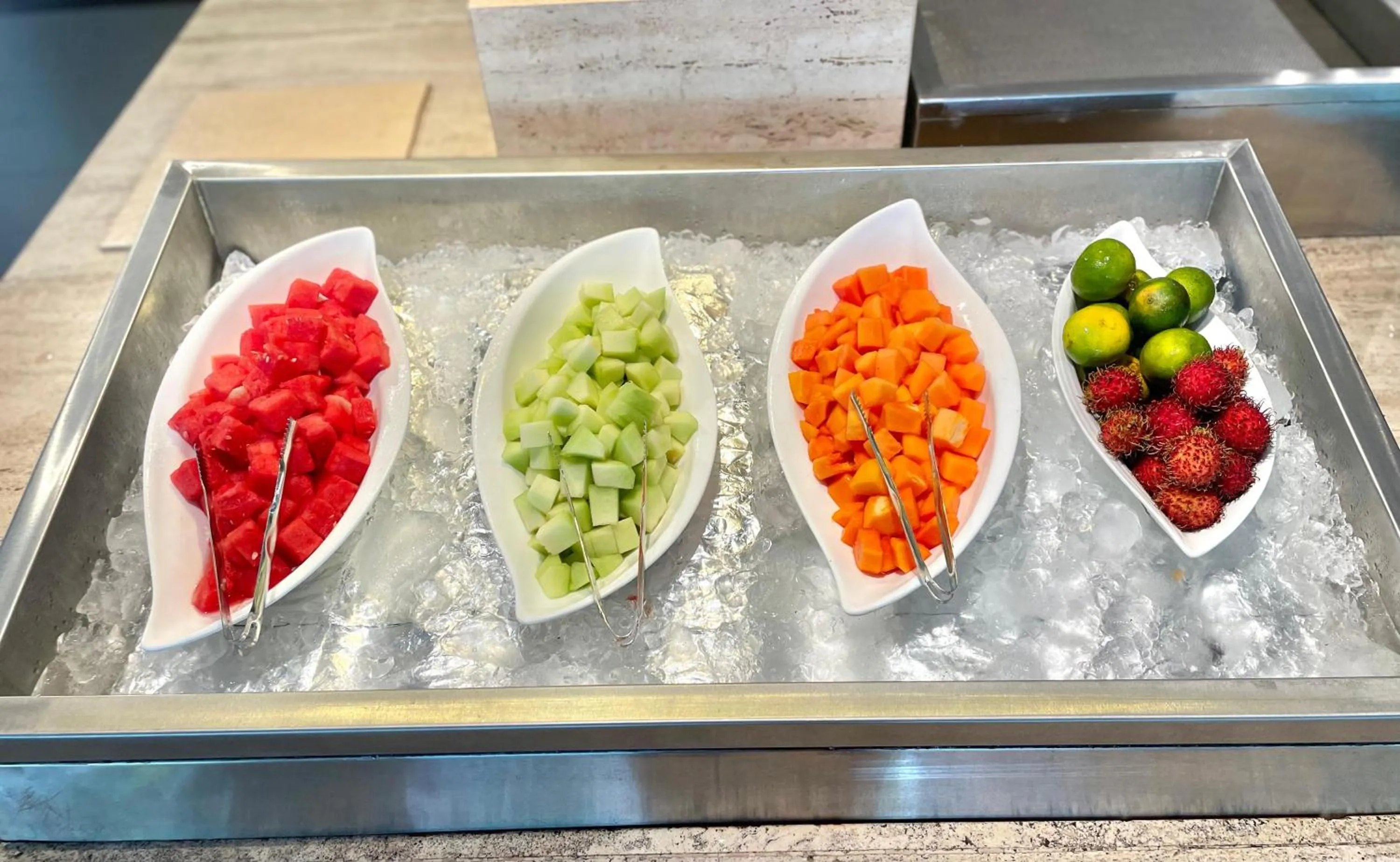 Buffet breakfast in Swiss-Belhotel Tuban Bali