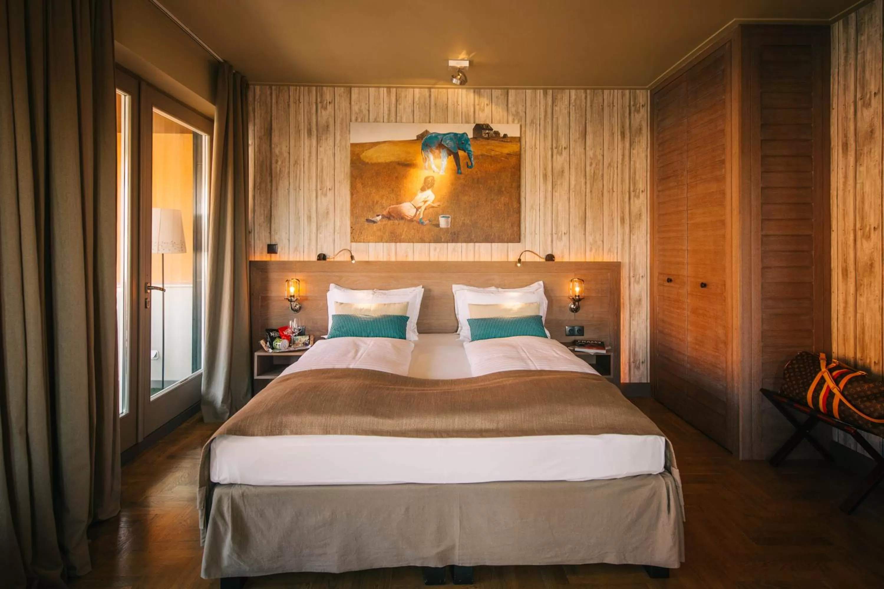 Bed in BALTAZÁR Boutique Hotel