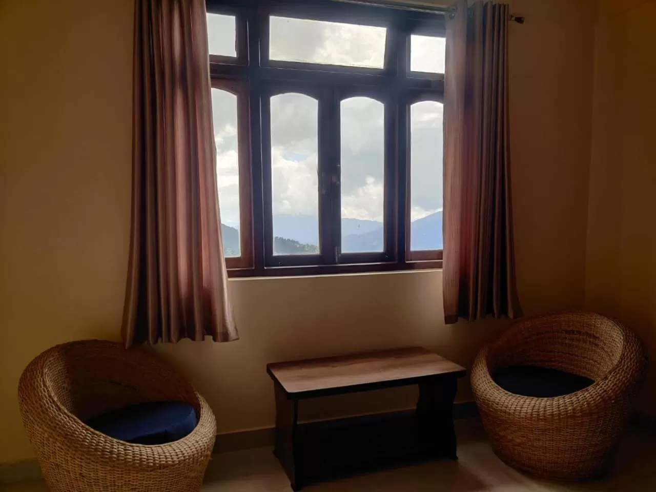 Seating area in Hotel White Lotus Gangtok