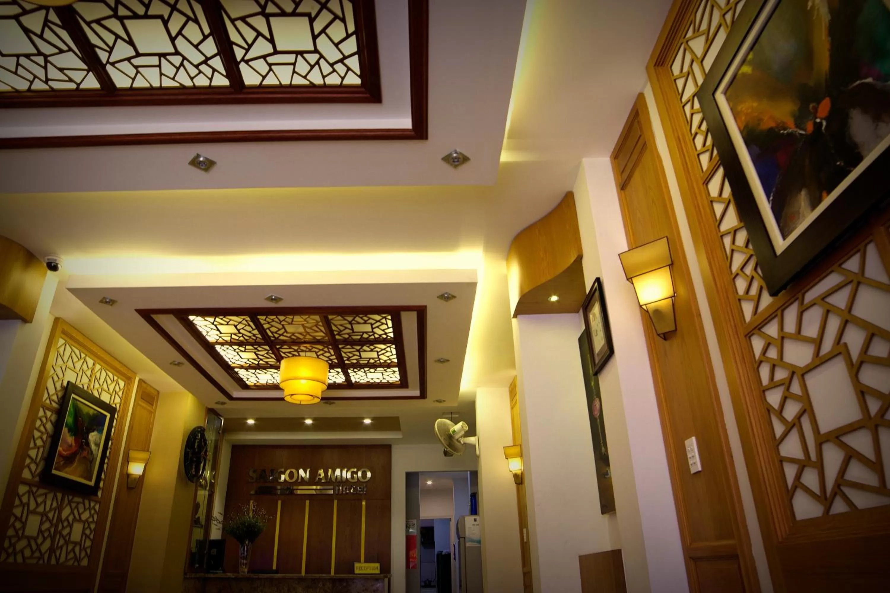 Lobby or reception in Saigon Amigo Hotel