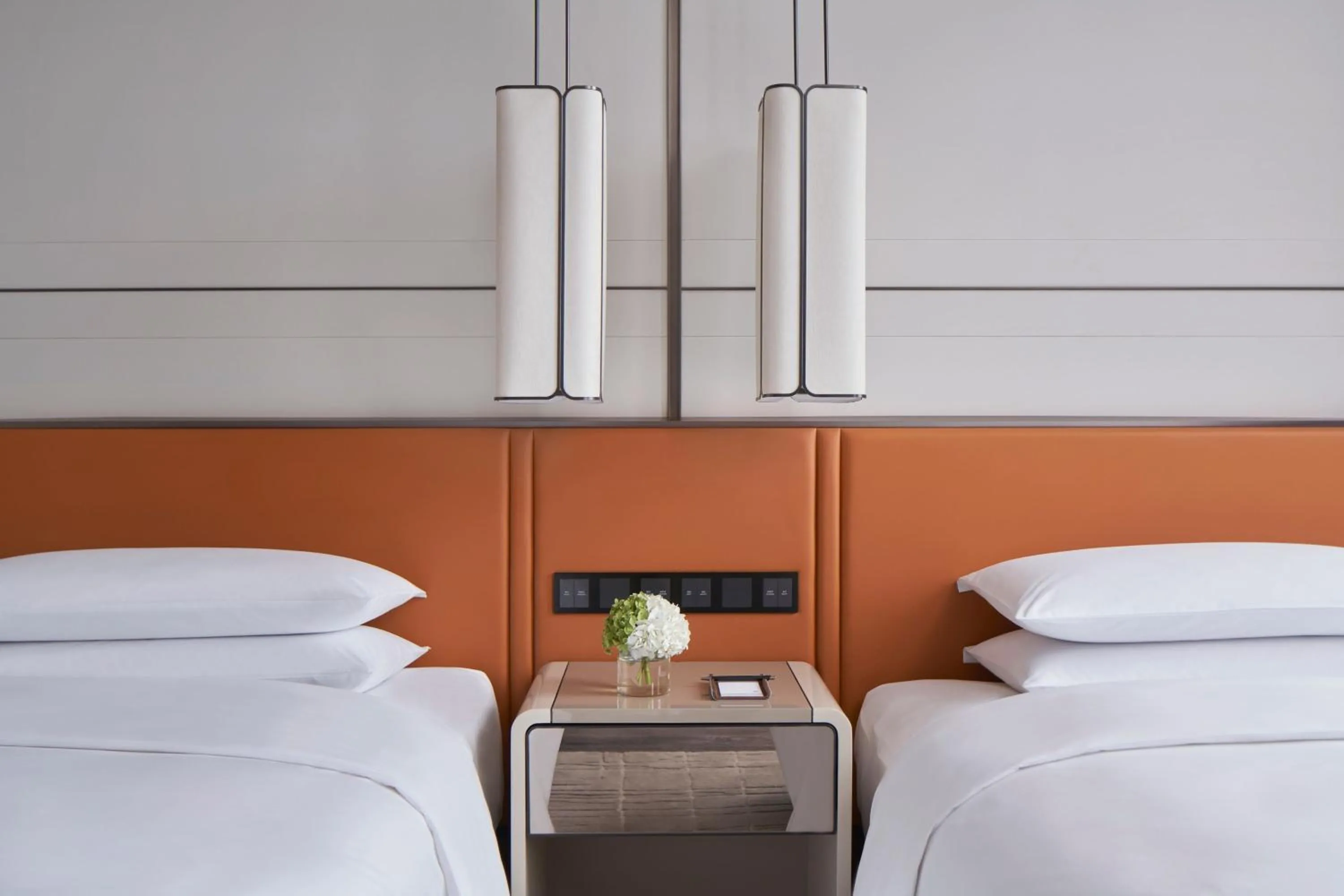 Bedroom, Bed in Tianjin Marriott Hotel National Convention and Exhibition Center