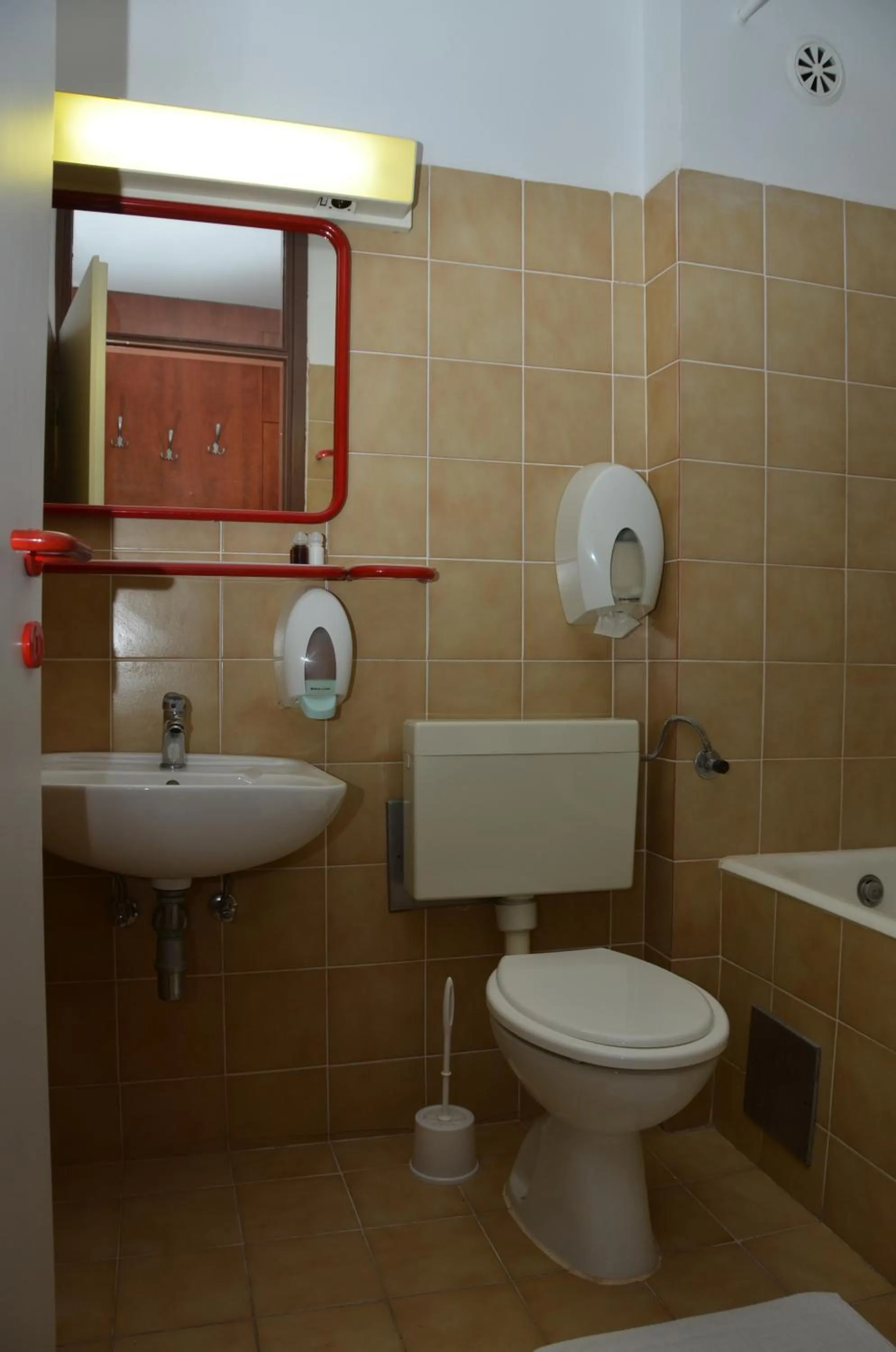 Toilet in Liberty S Hotel