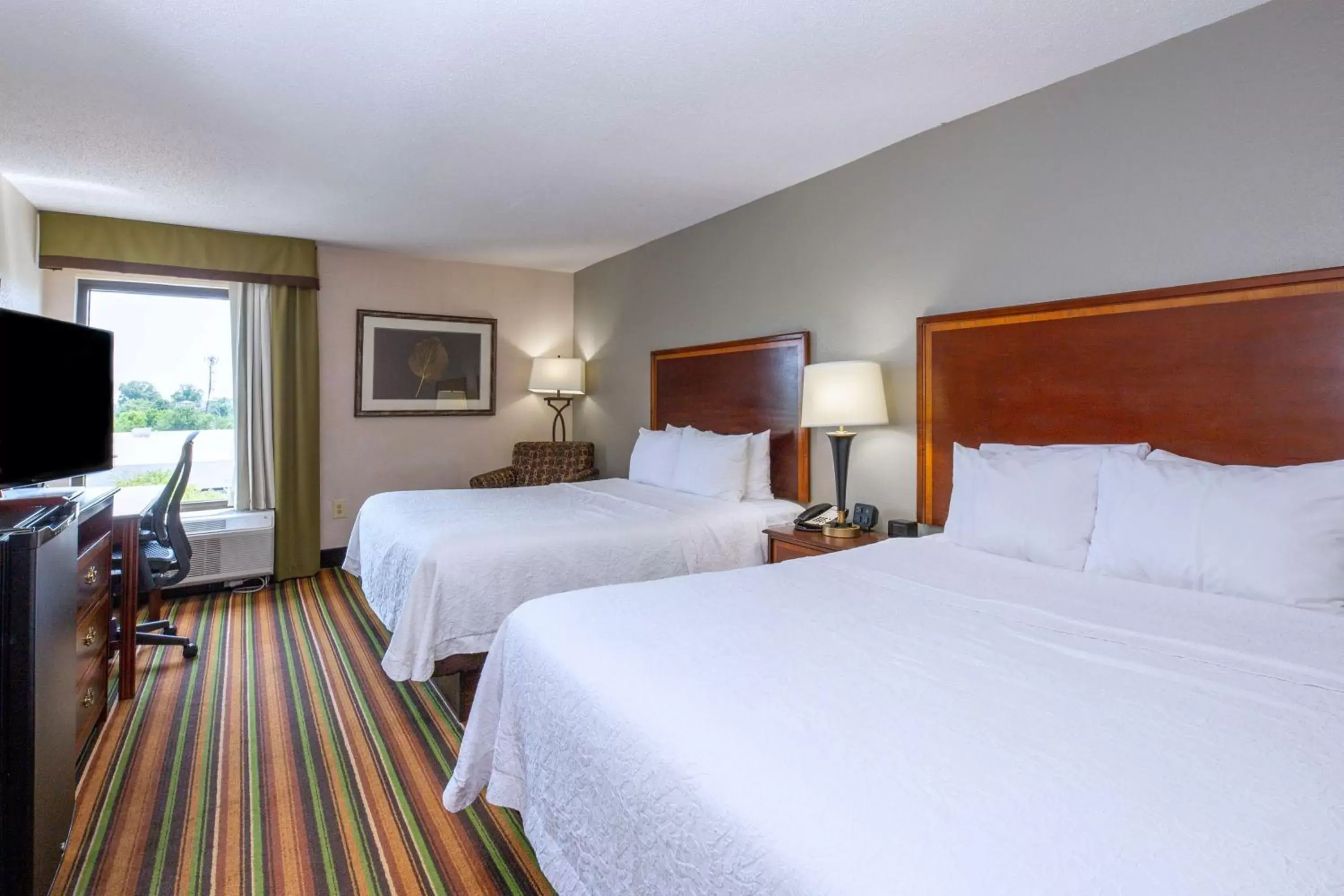 Room with Two Queen Beds - Non-Smoking in Hampton Inn Winston-Salem Hanes Mall Room with Two Queen Beds - Non-Smoking in Hampton Inn Winston-Salem Hanes Mall