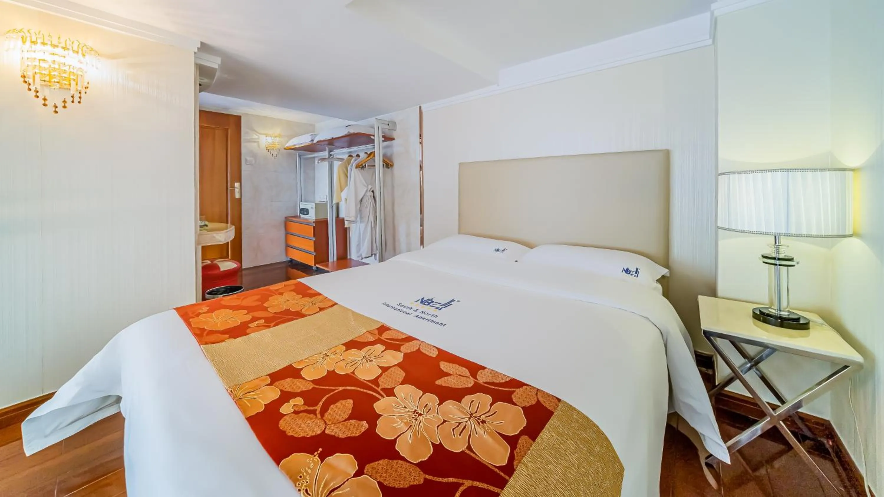 Bed in South & North International Apartment Beijing Road