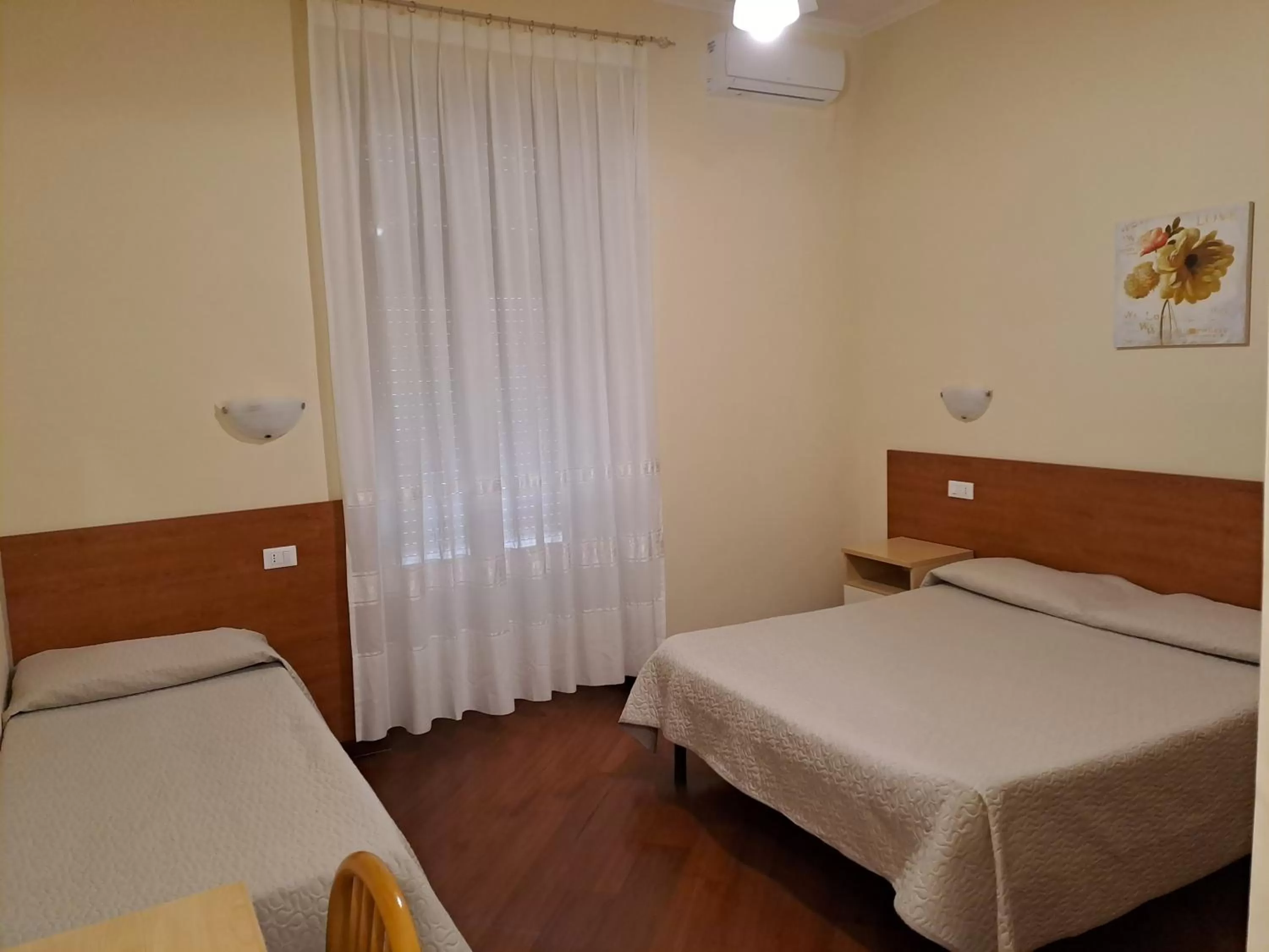 Bed in Hotel Villa Robinia