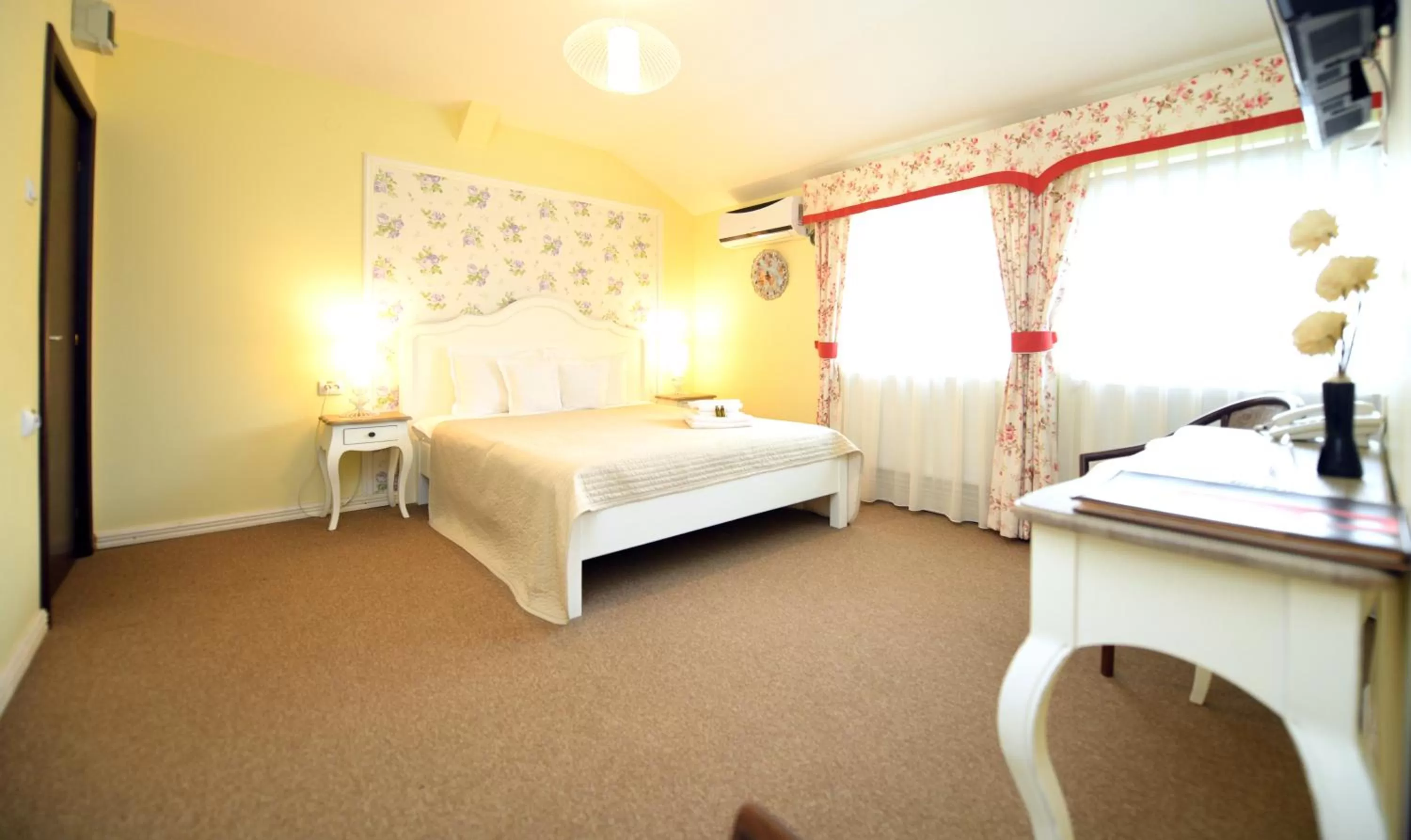 Bed in Vip Motel Restaurant