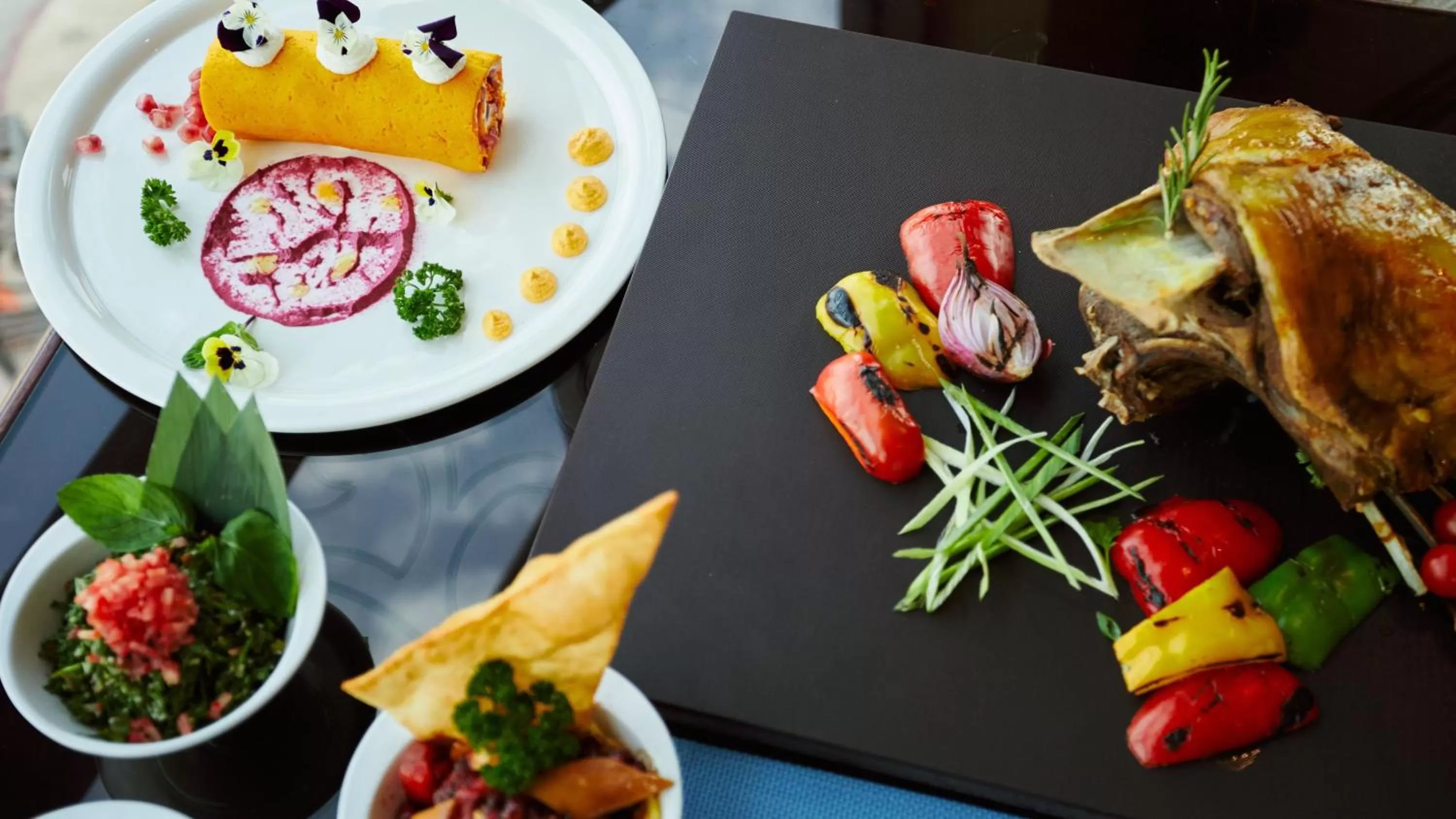 Restaurant/places to eat in Crowne Plaza Riyadh Al Waha by IHG