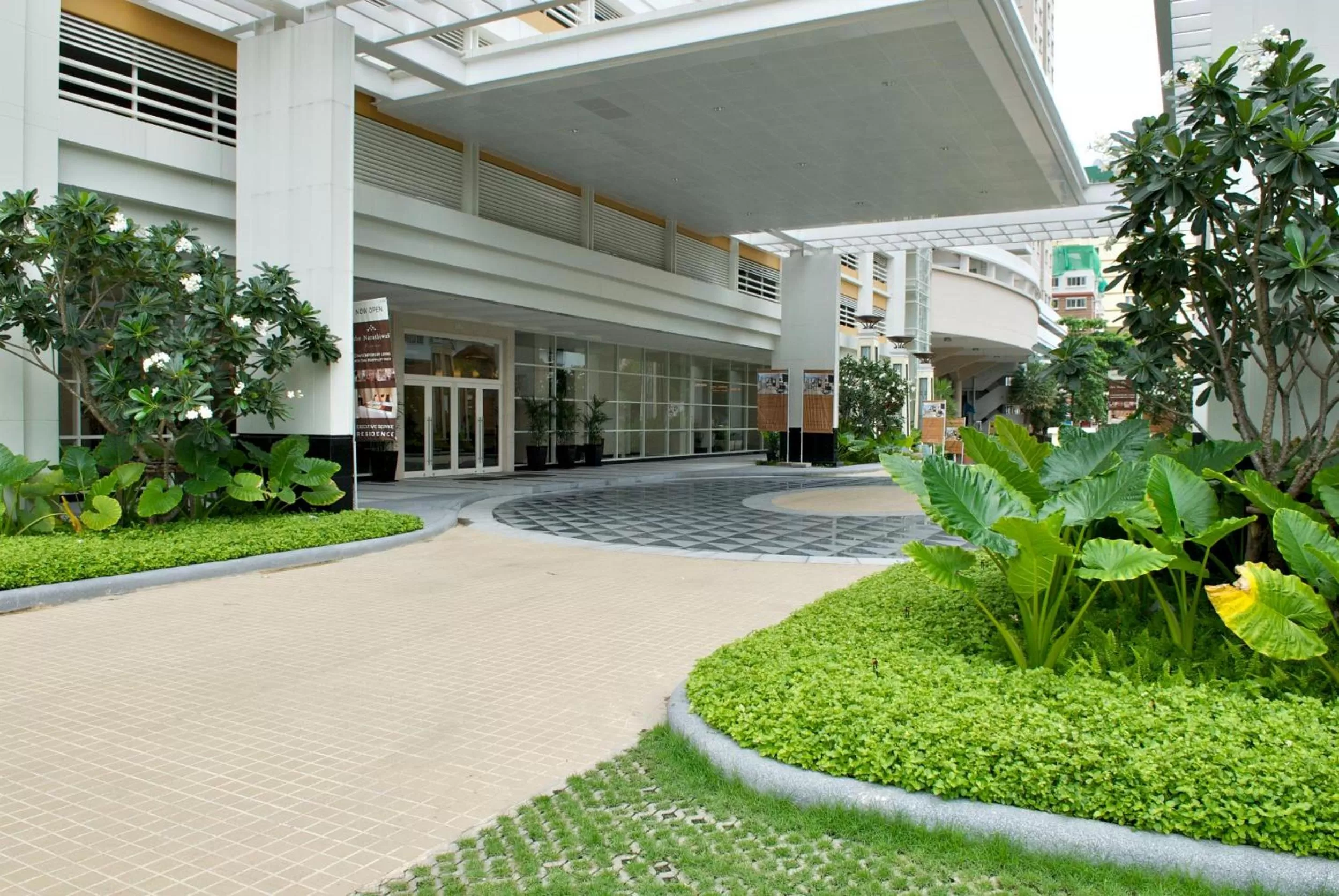 Facade/entrance in The Narathiwas Hotel & Residence Sathorn Bangkok