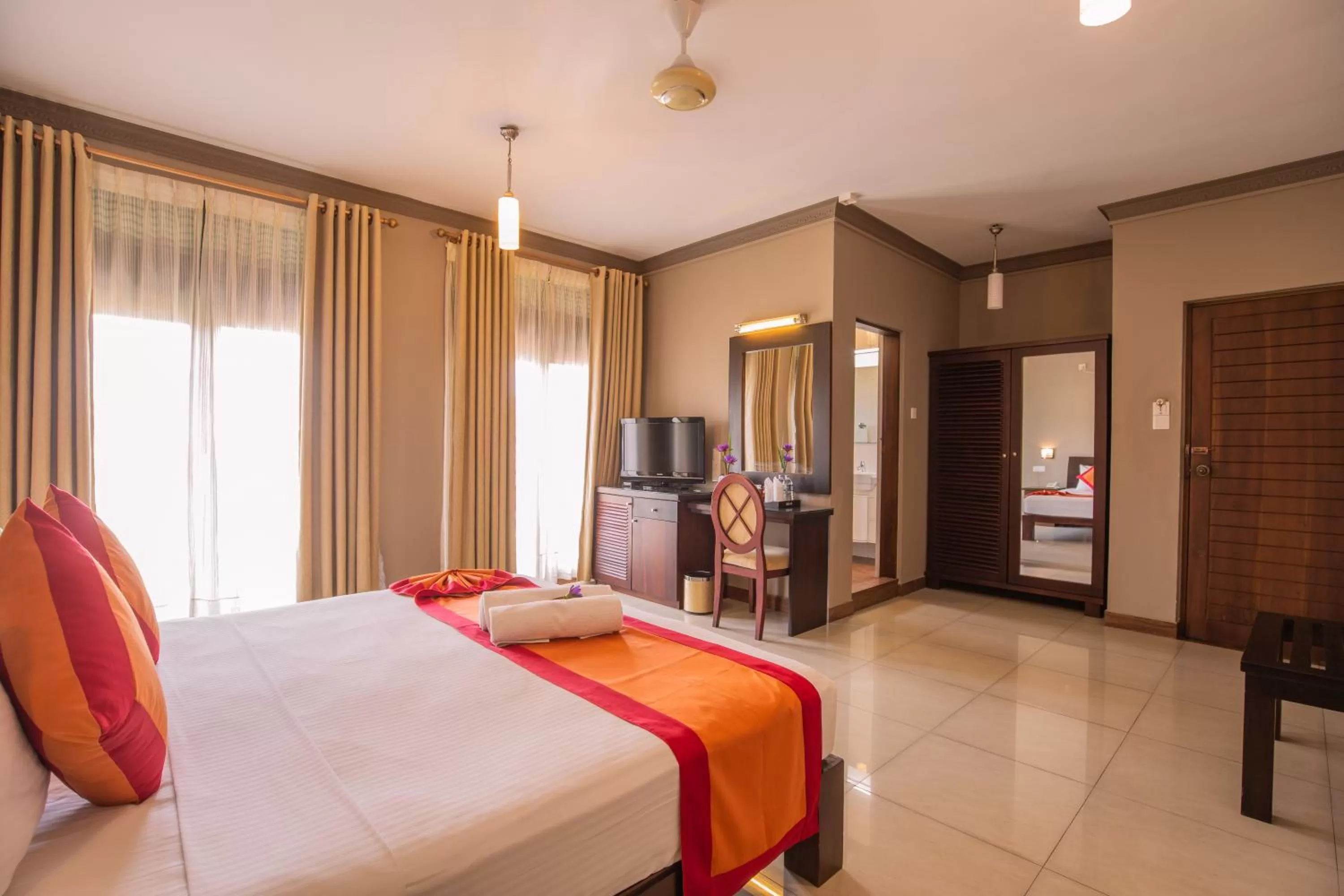 Bed in Kings Ridge Kandy