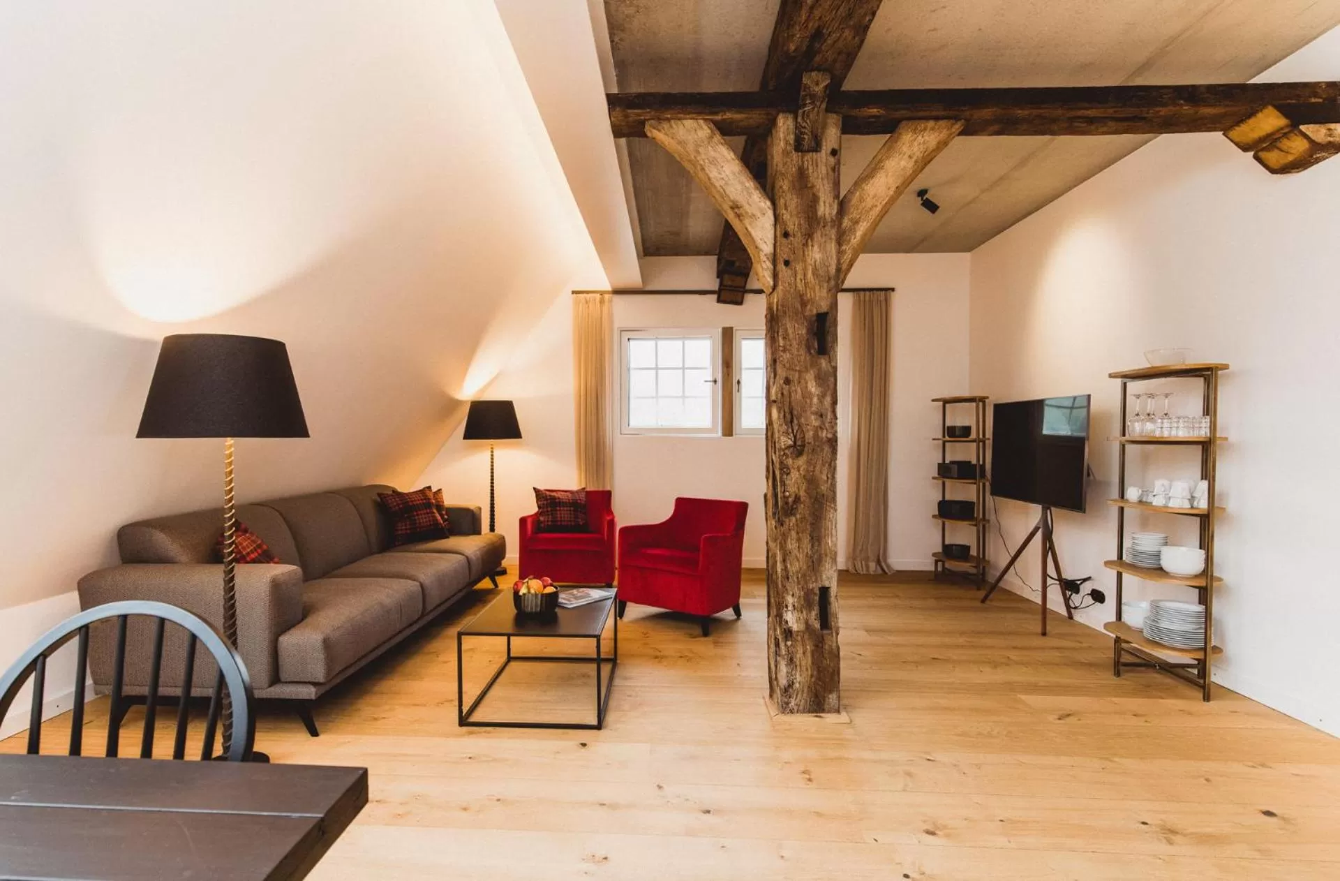 Living room in Gut Damp Ferien Lofts