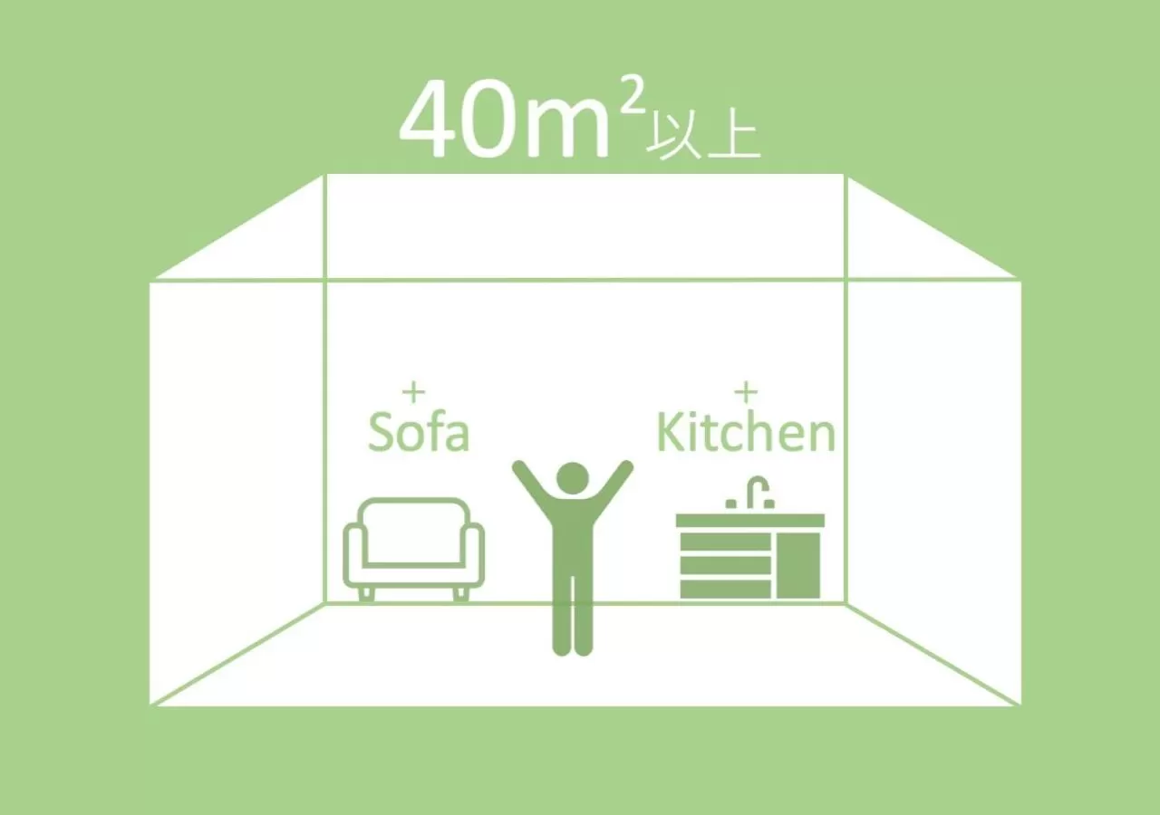 Photo of the whole room in GRAND BASE Beppueki