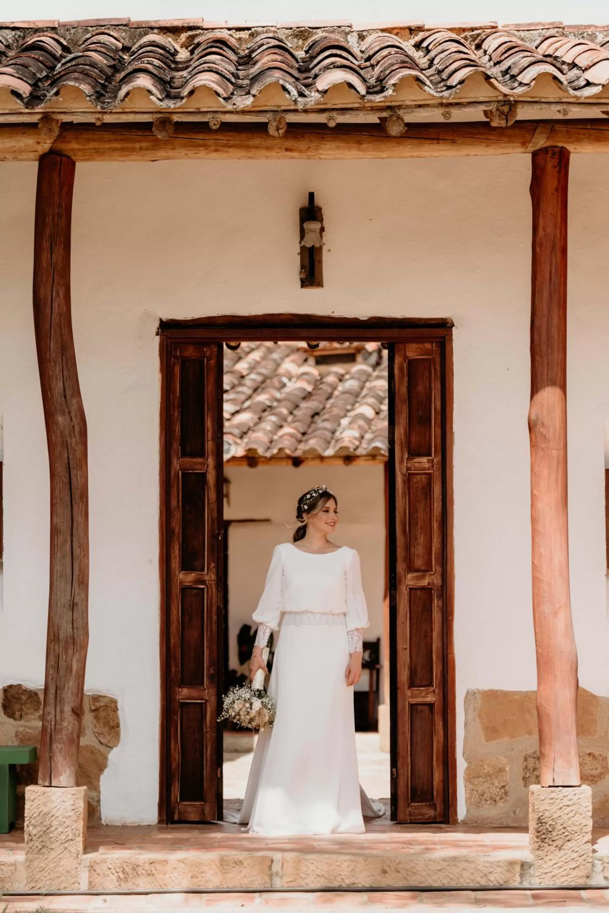 Property building in Hotel Buenosaires Barichara