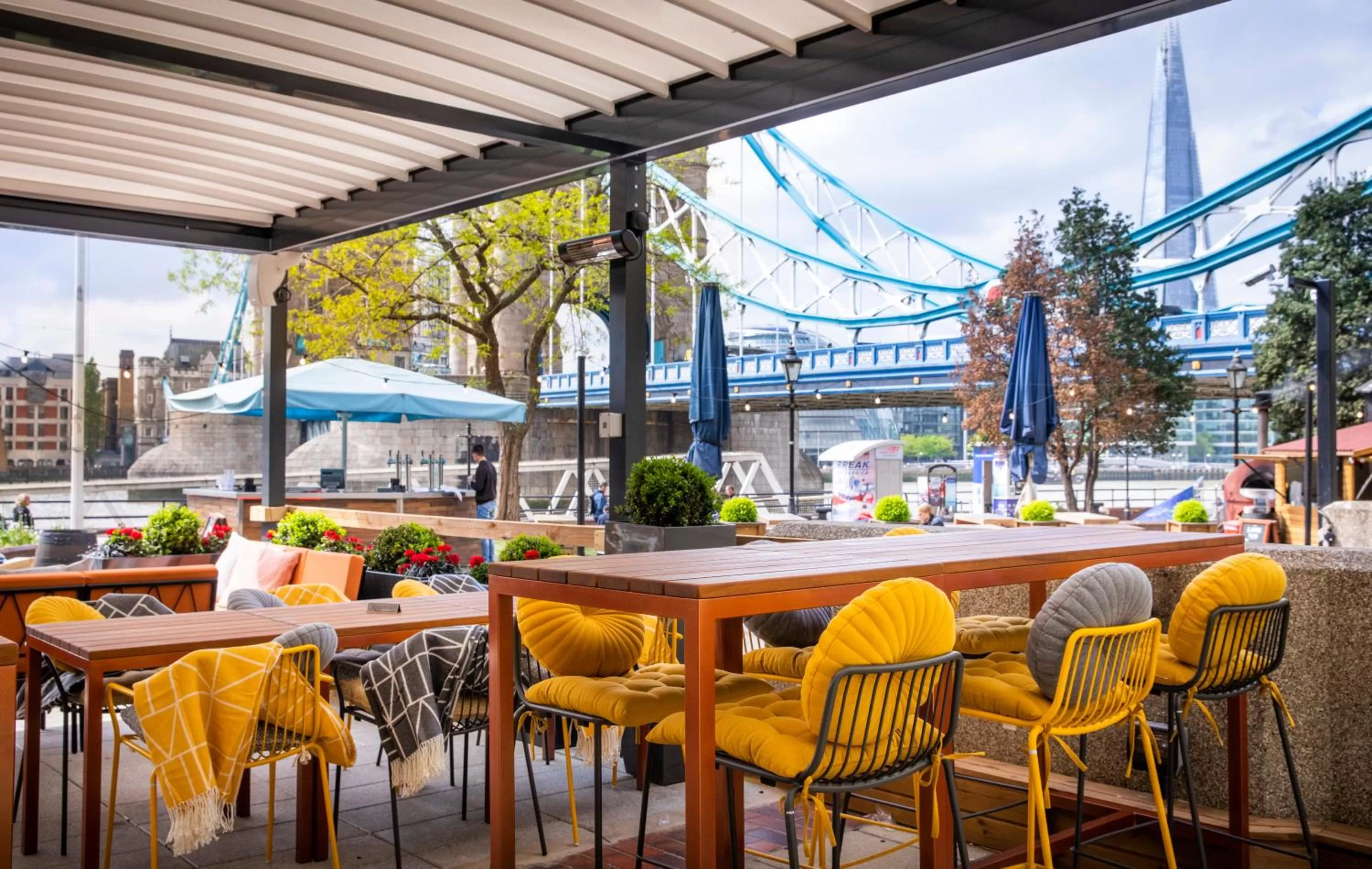 Patio in The Tower Hotel, by Thistle