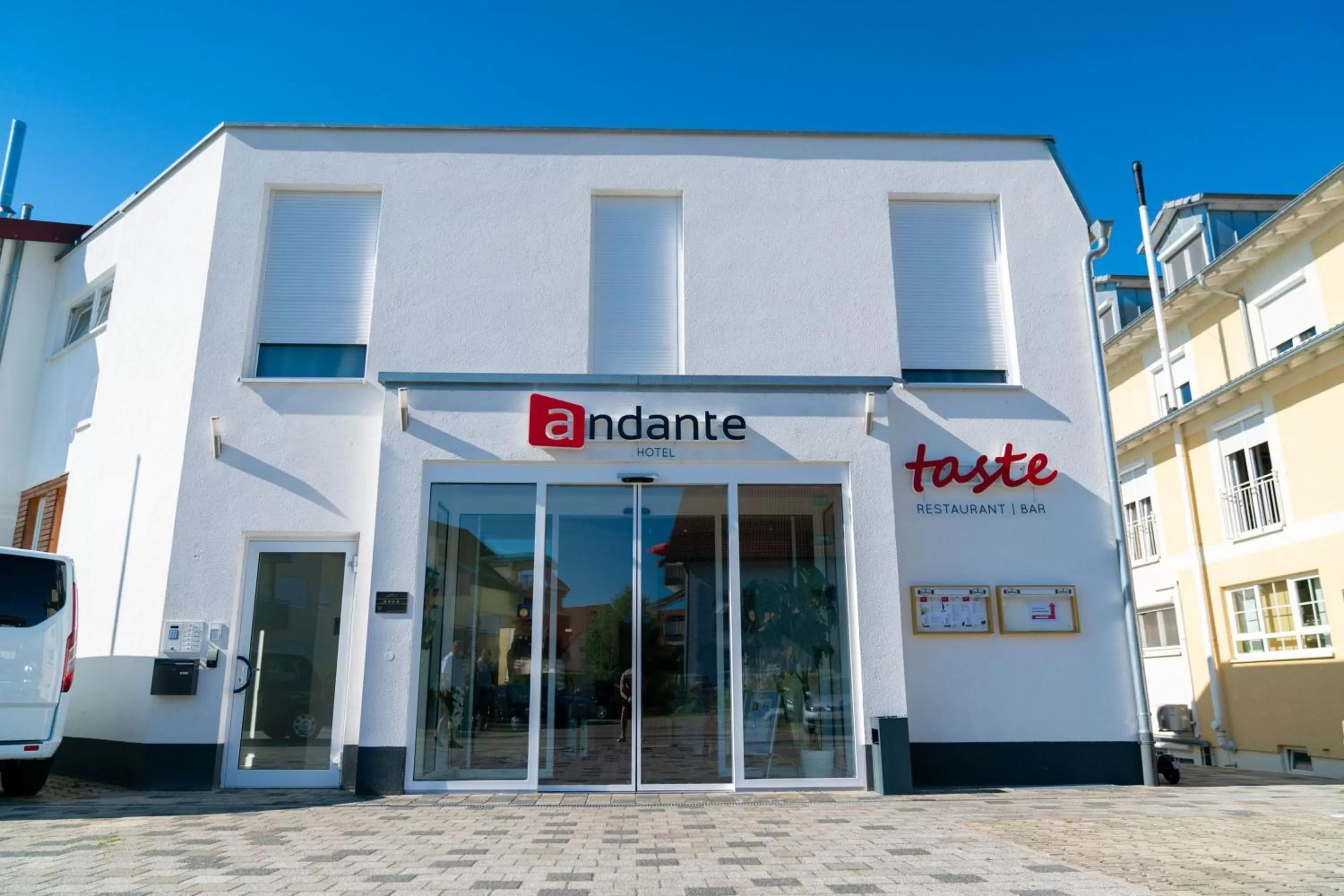 Facade/entrance in Hotel Andante Rust