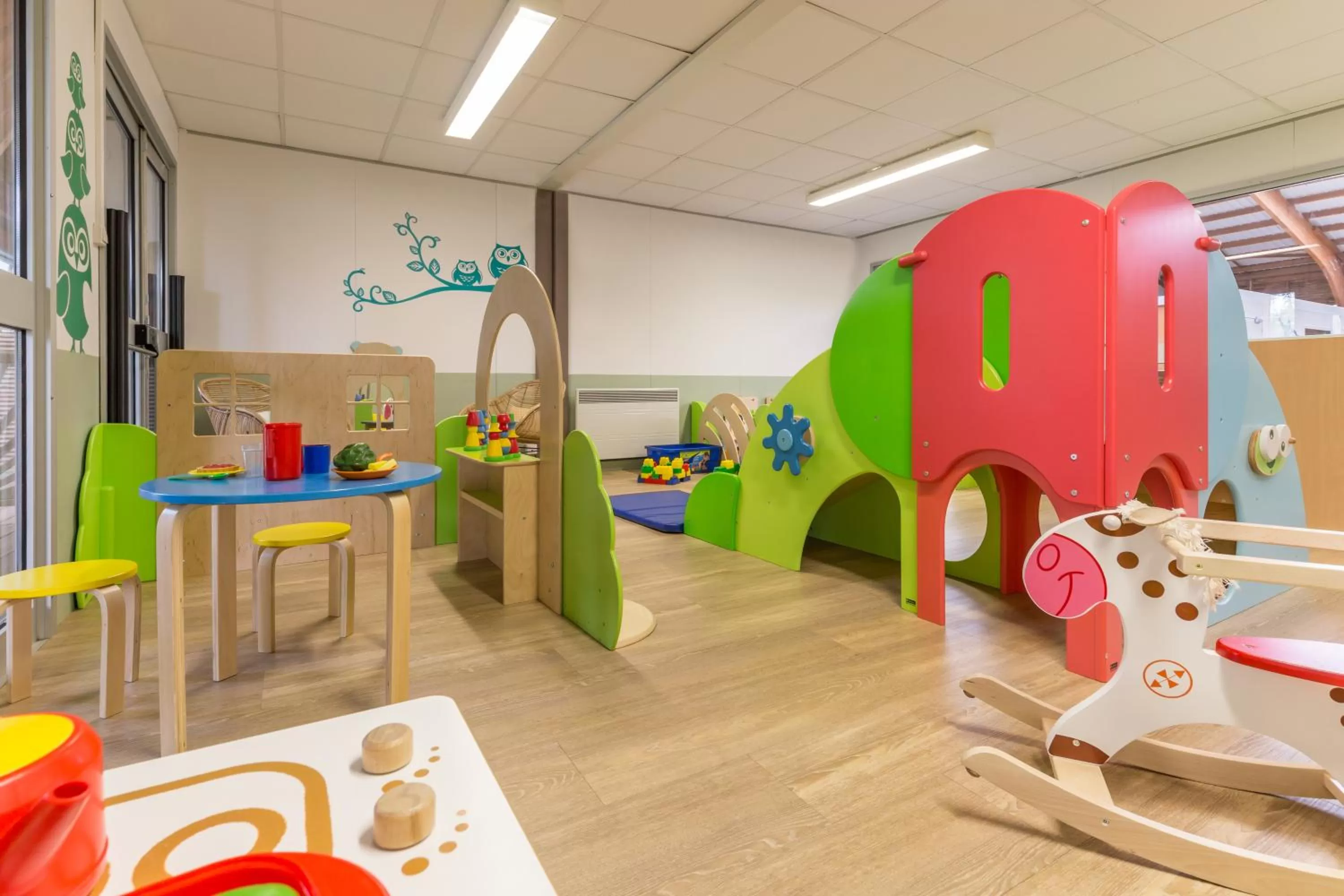 Children play ground in Village Pierre & Vacances Normandy Garden