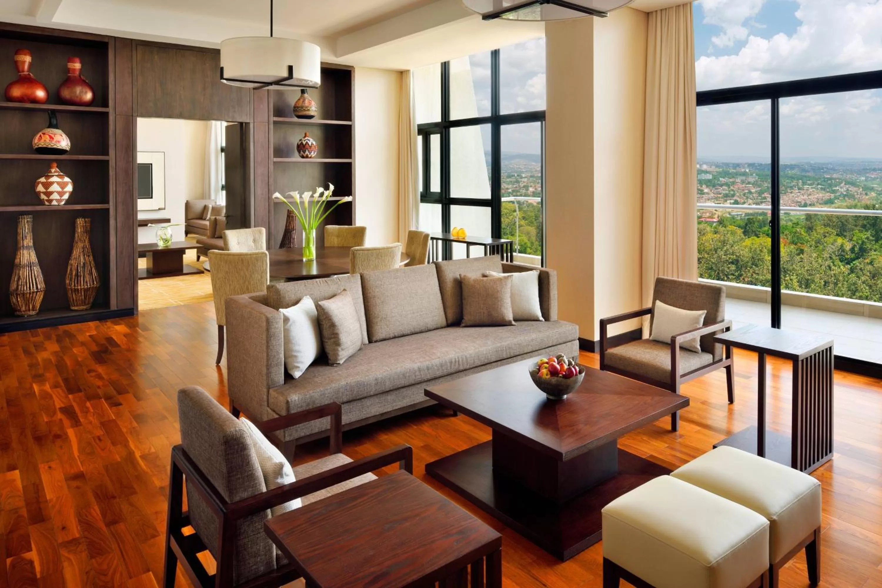 Living room in Kigali Marriott Hotel