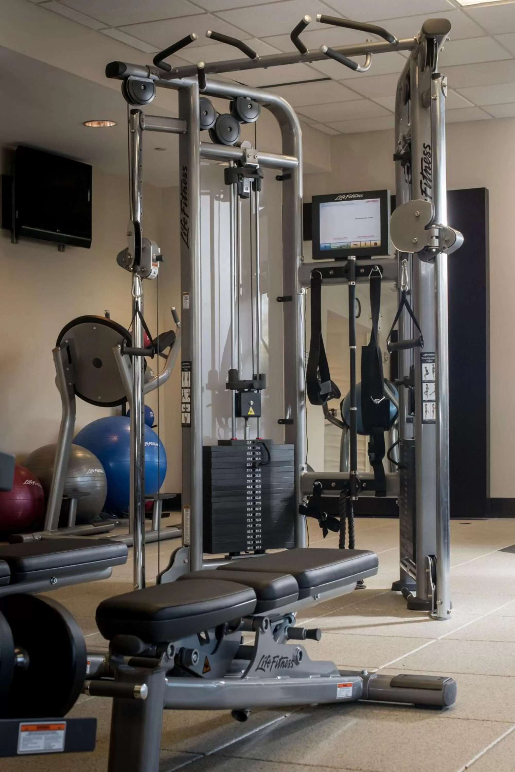 Fitness centre/facilities in Hilton Memphis