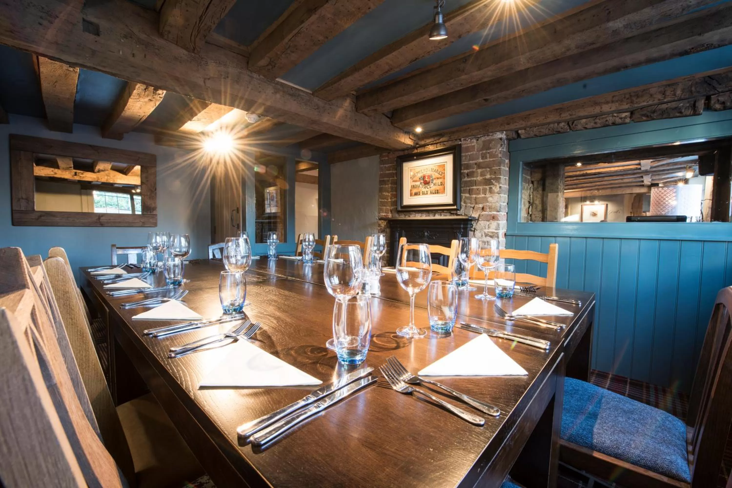 Restaurant/places to eat in The Ostrich Inn Colnbrook London Heathrow