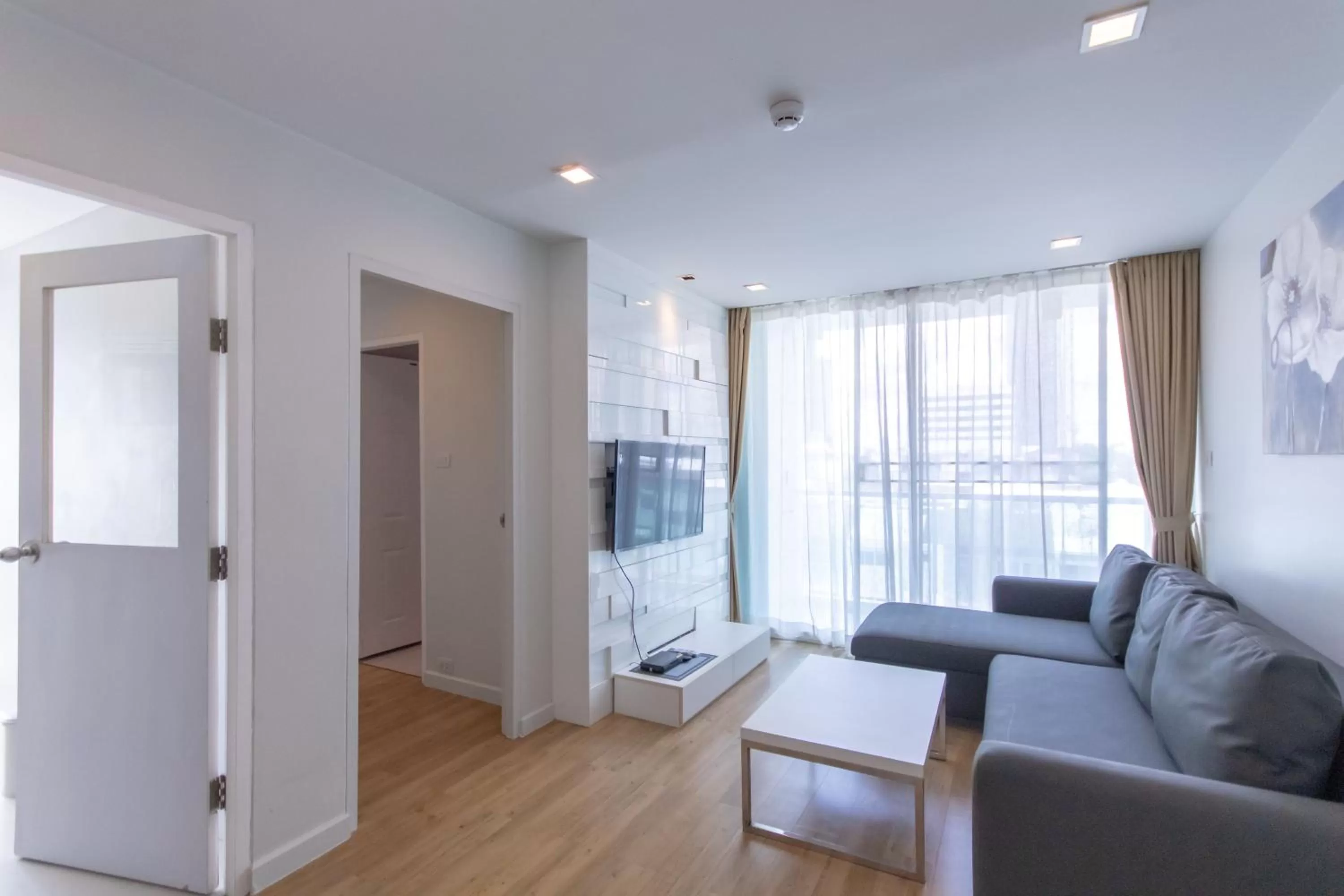 Living room in United Residence Ekamai Bangkok