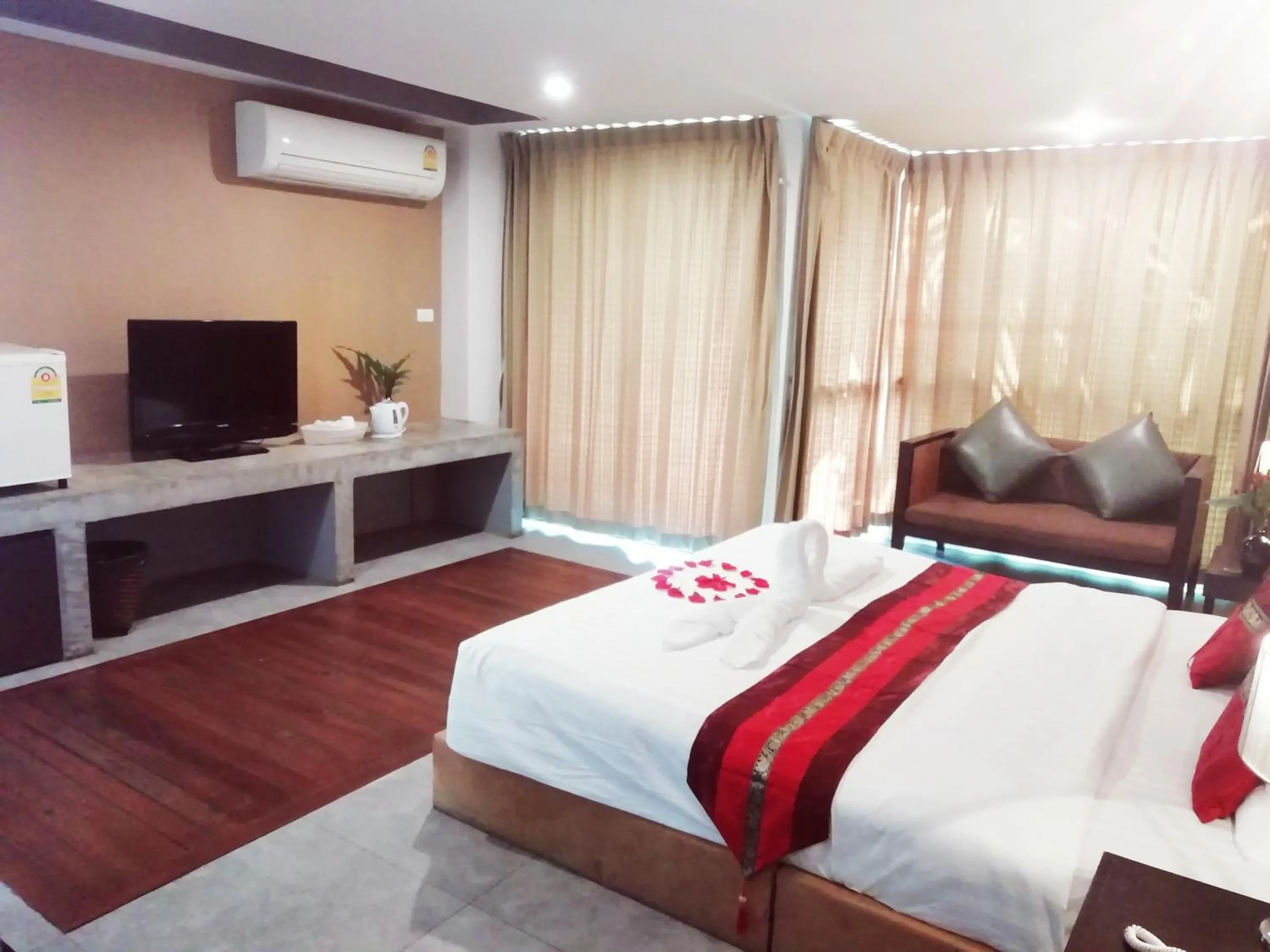 Bed in Mandala House, Chiang Mai