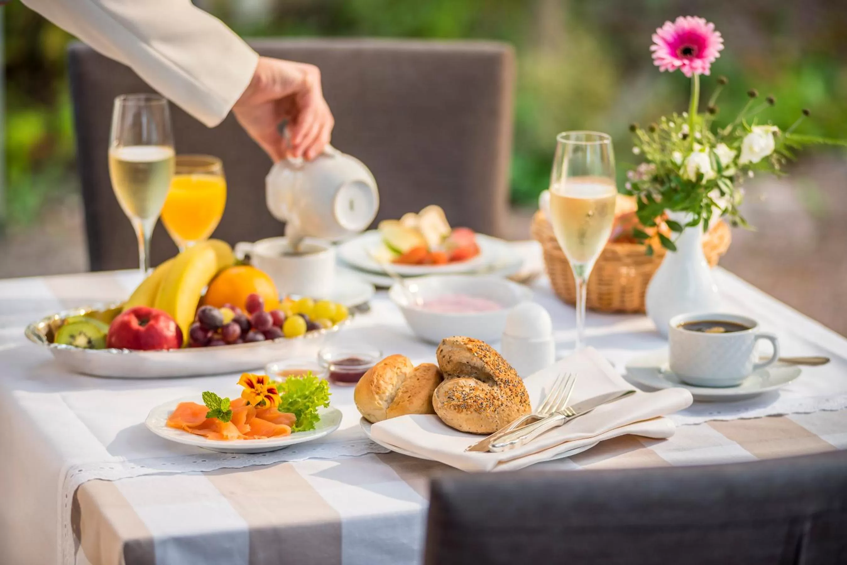 Restaurant/places to eat in Hotel Wellness Goldenes Fass Meißen