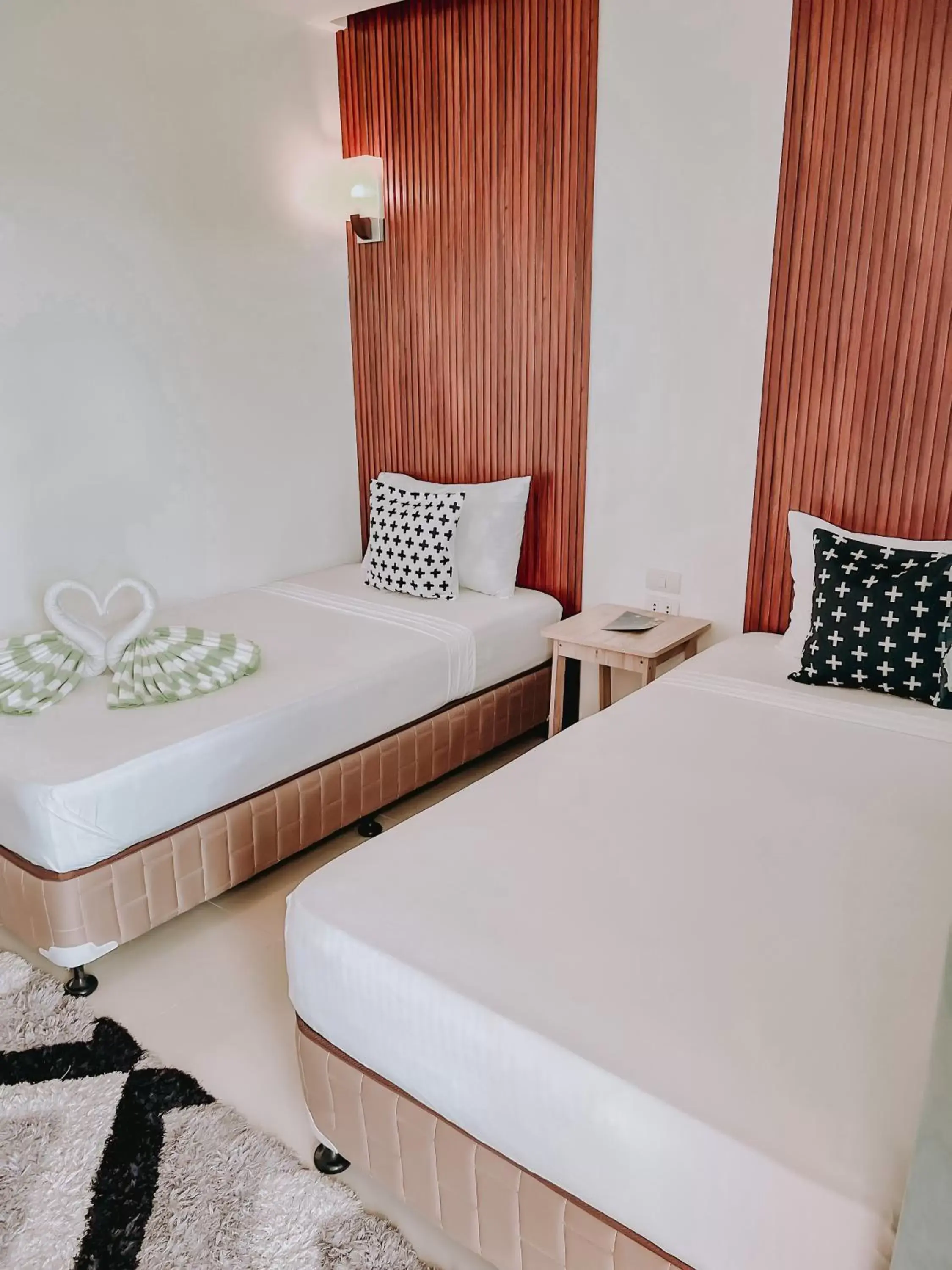 Deluxe Twin Room with Sea View in A Villas Resort & Restaurant Deluxe Twin Room with Sea View in A Villas Resort & Restaurant