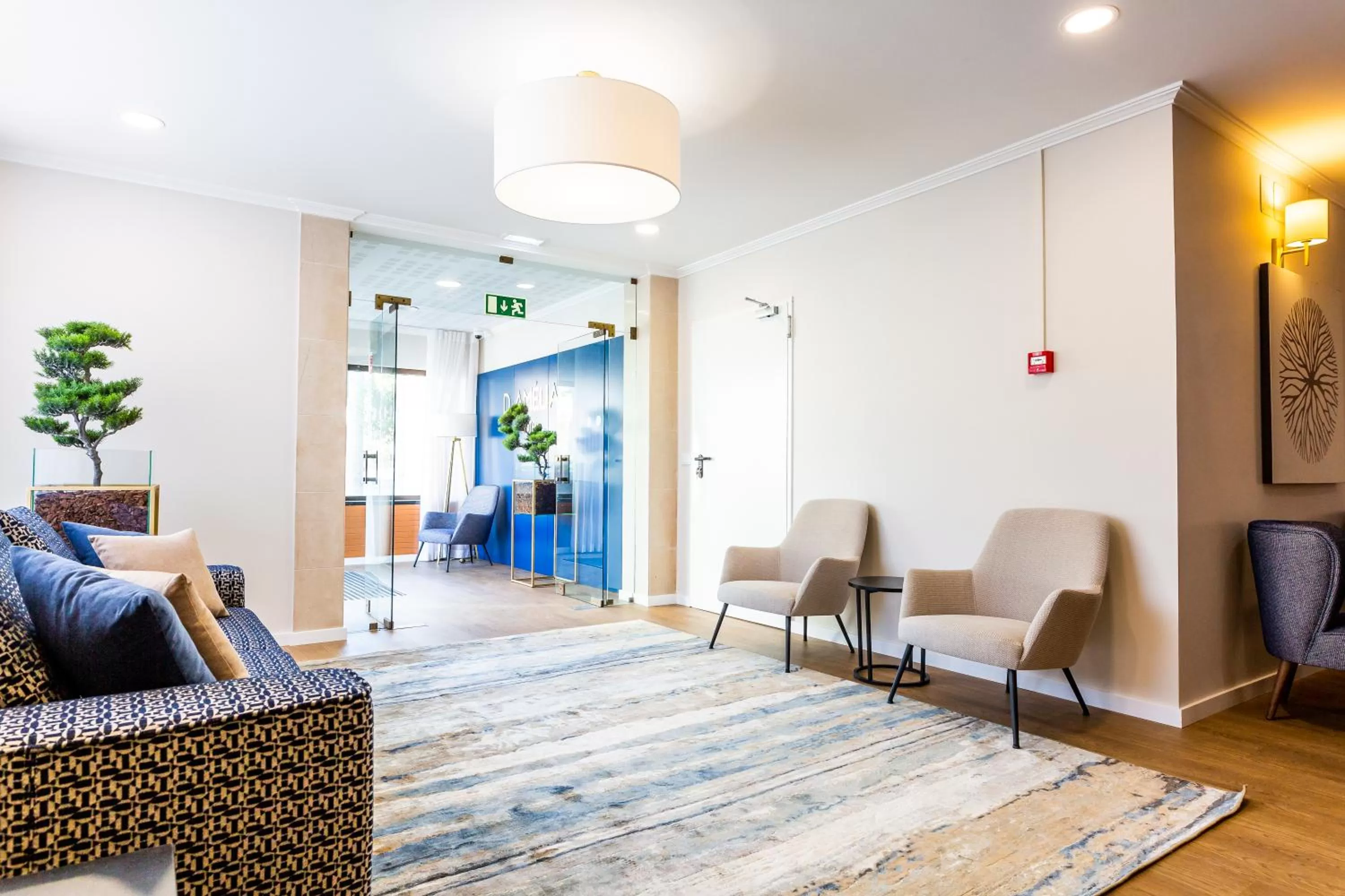 Lobby or reception in Dona Amélia Hotel by RIDAN Hotels