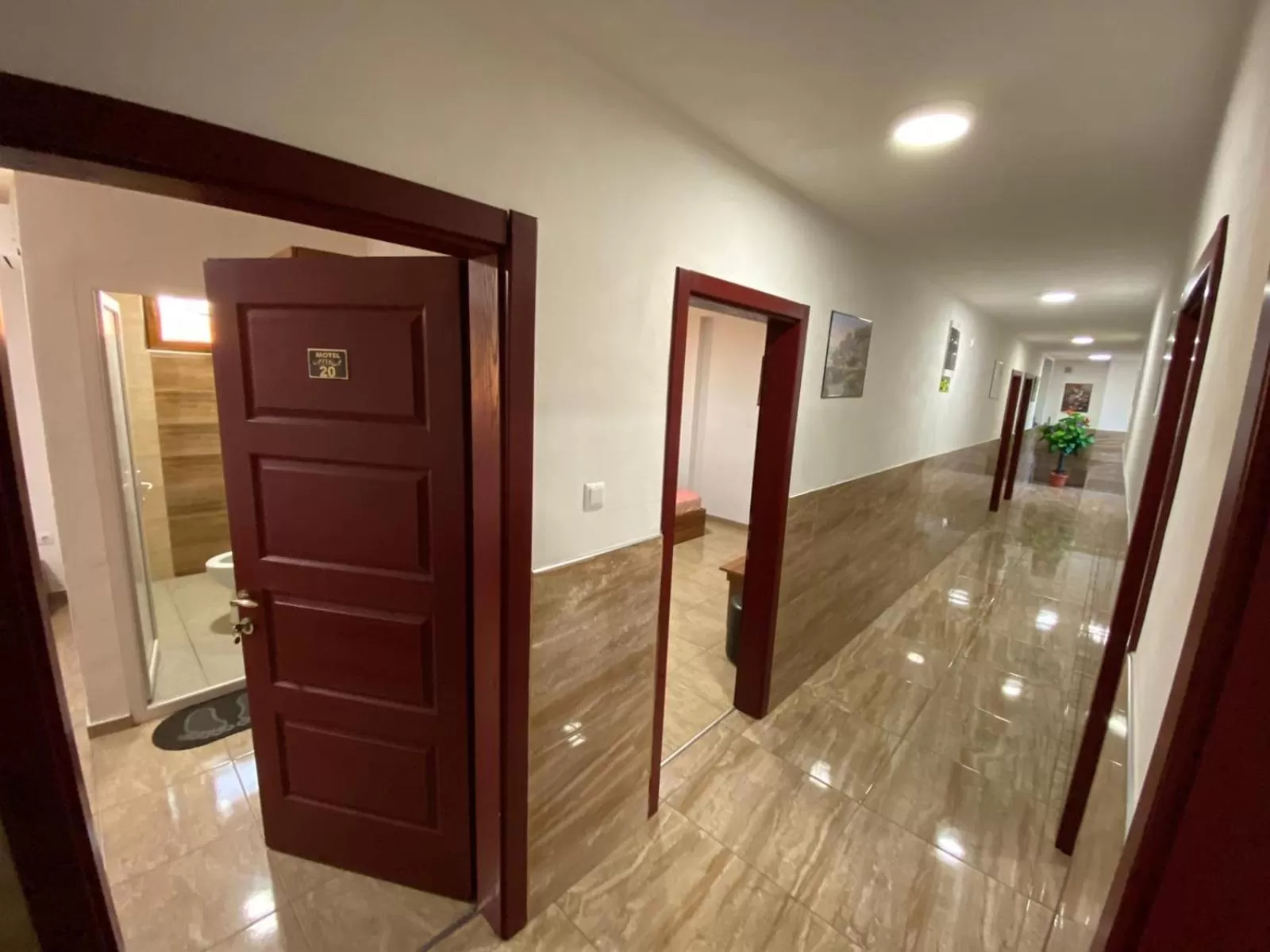 Bathroom in Motel Atika