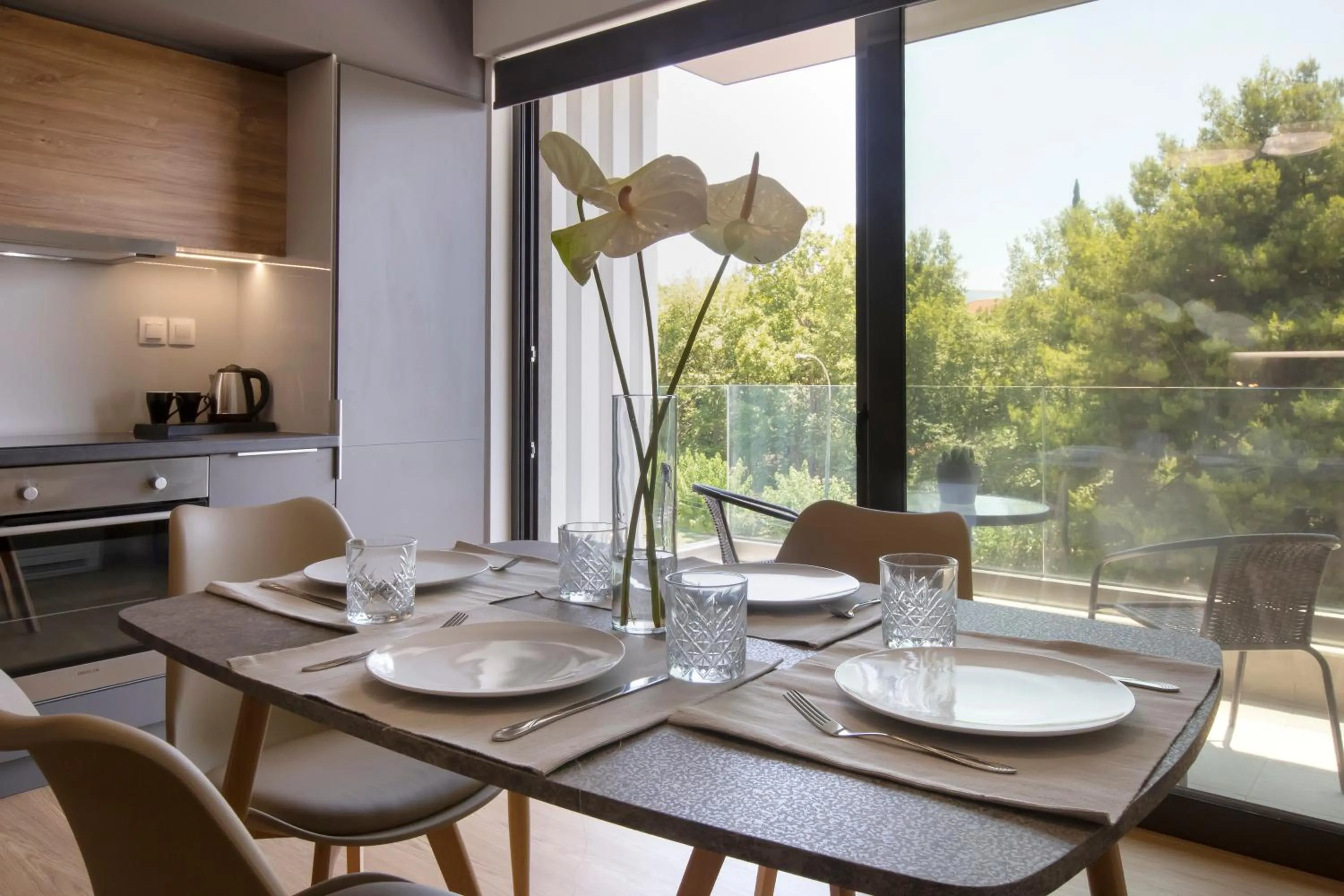 Dining area in Athens Panorama Project