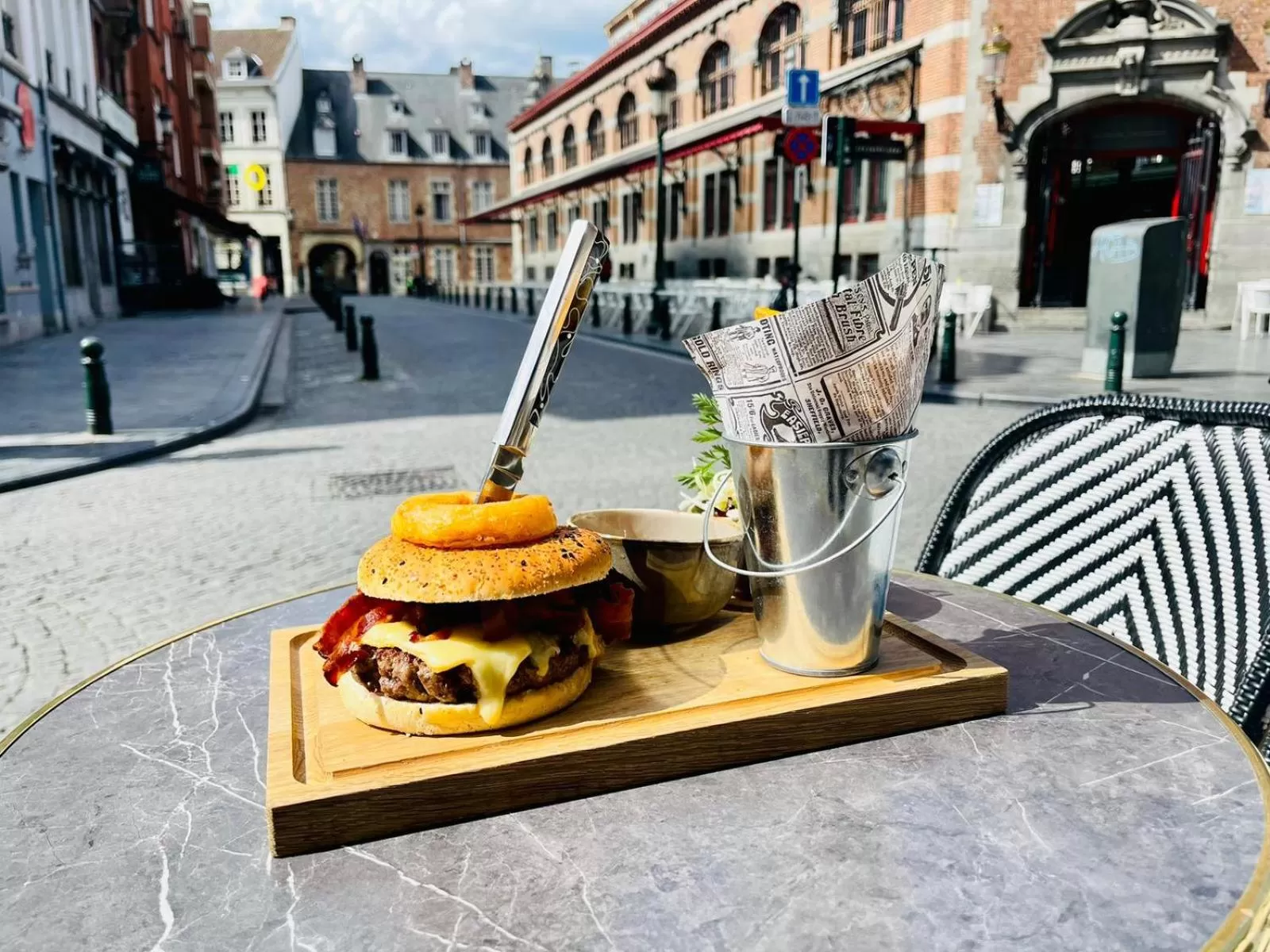 Restaurant/places to eat in Boutique Hotel Saint-Géry