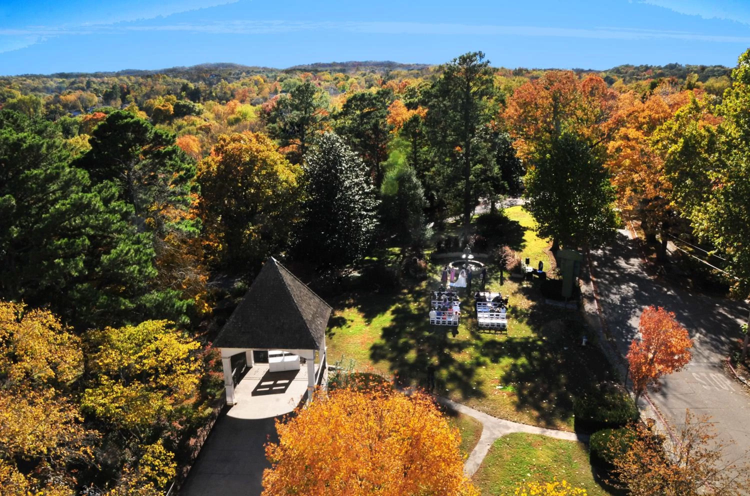 Natural landscape in 1886 Crescent Hotel and Spa
