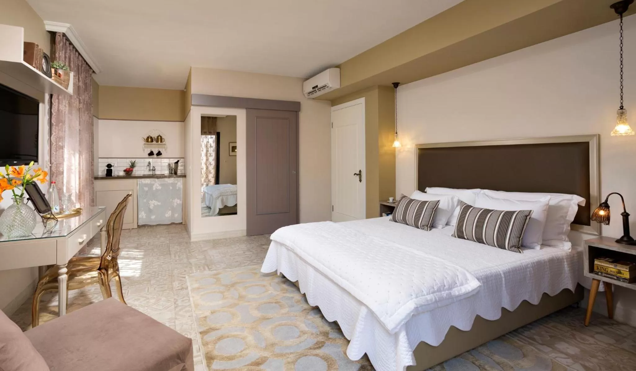 Bed in Shtarkman Erna Boutique Hotel Nahariya