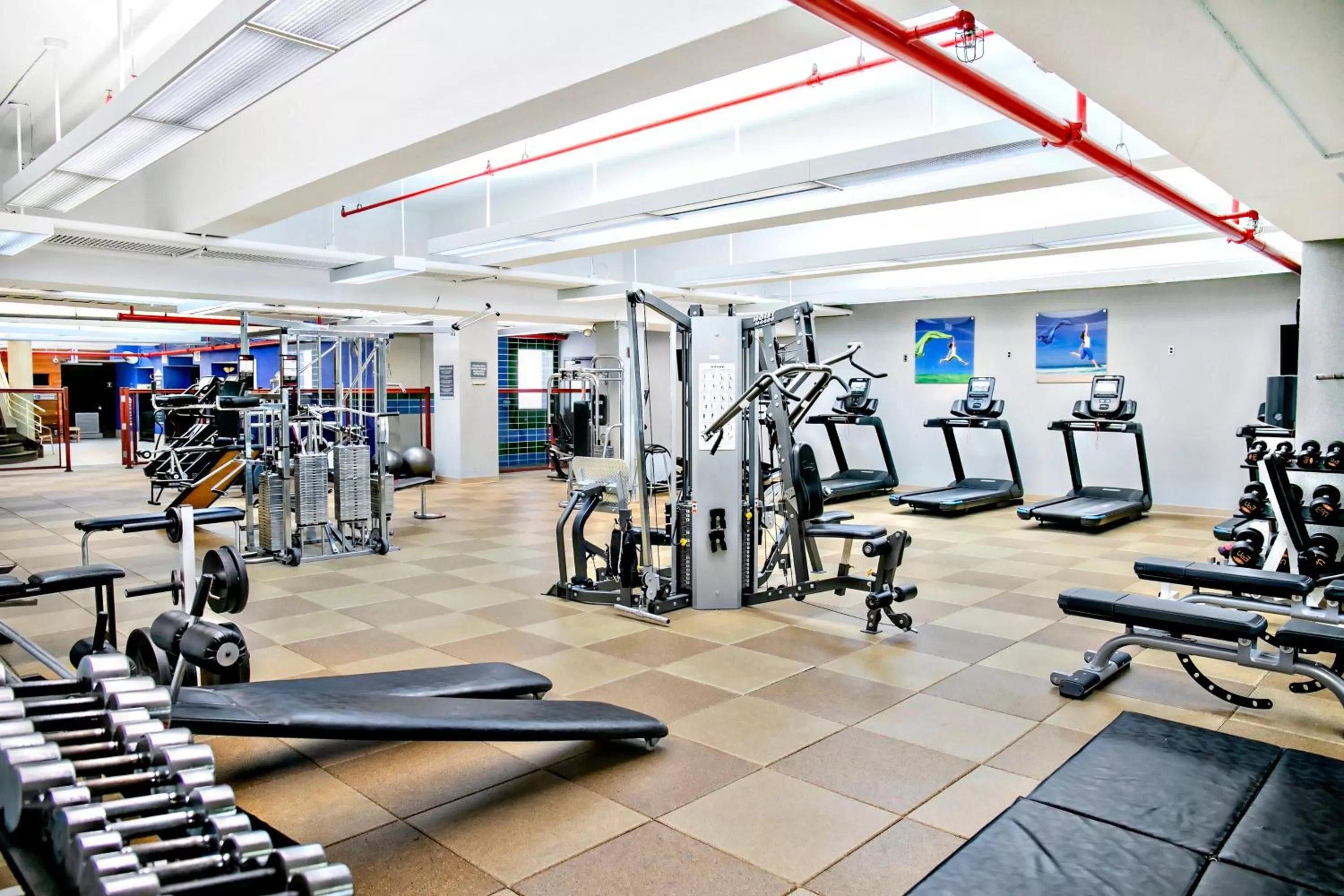 Fitness centre/facilities in Crowne Plaza Kitchener-Waterloo by IHG