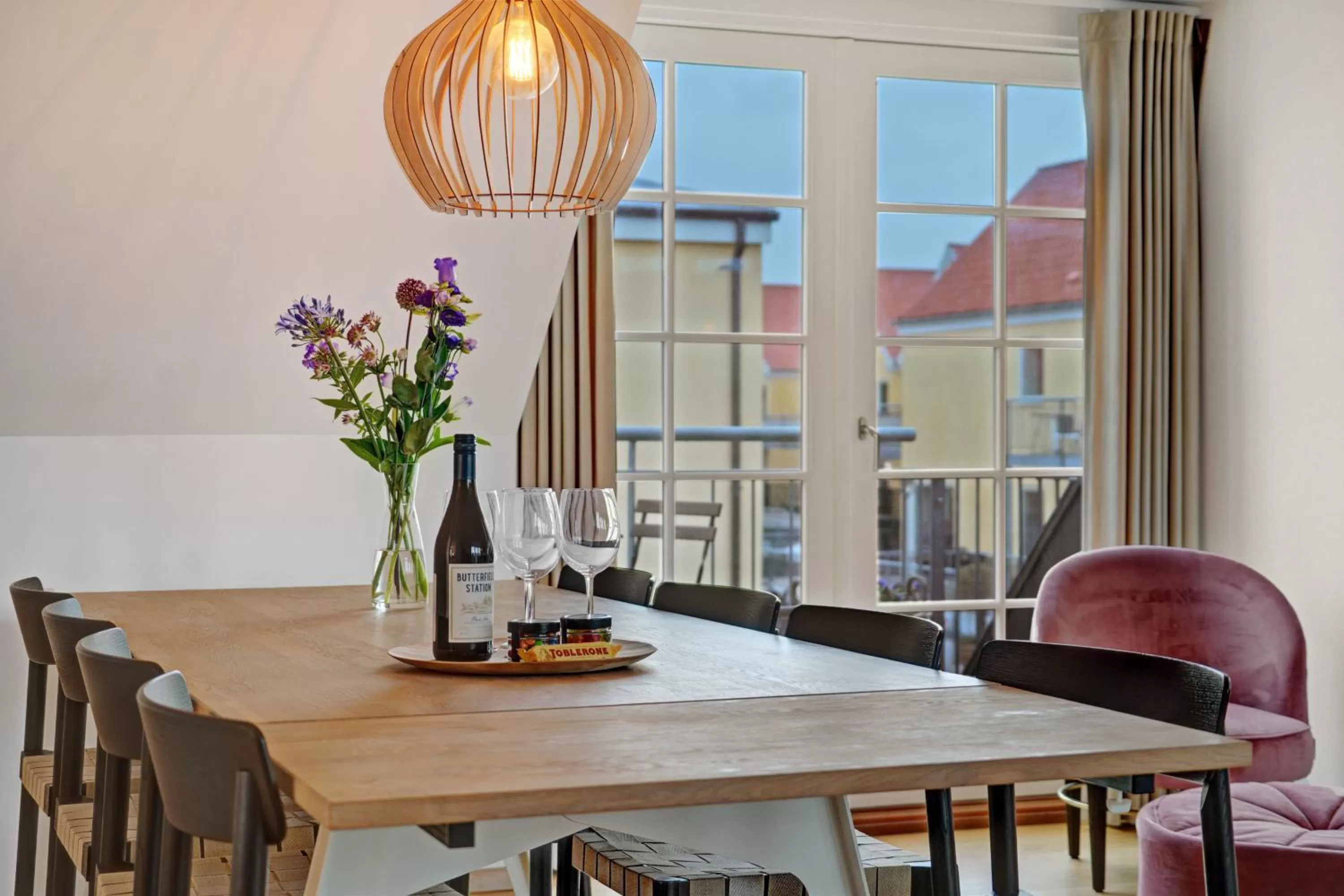 Dining area in Skagen Harbour Hotel