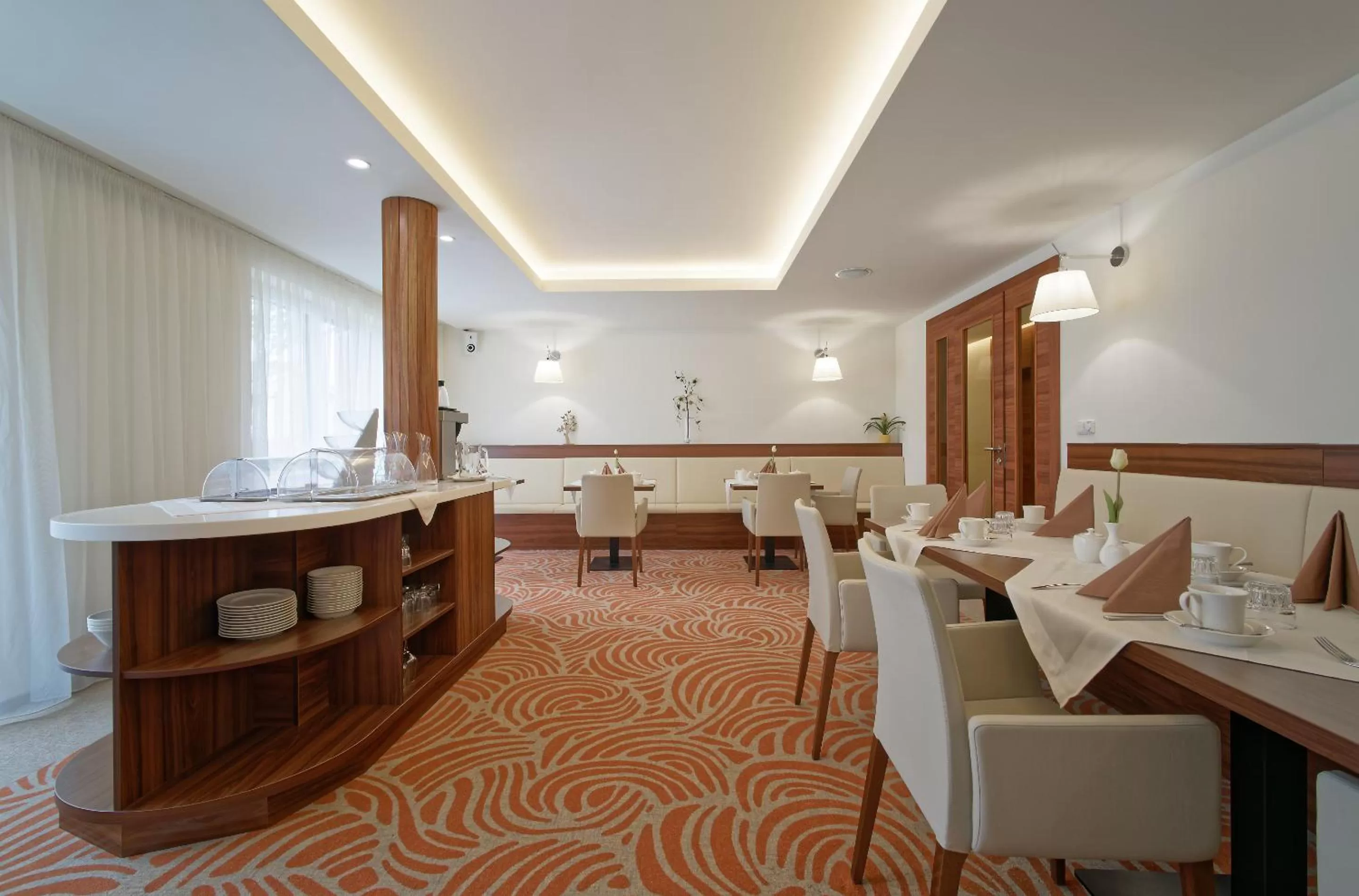 Buffet breakfast in Pension Laa Natura