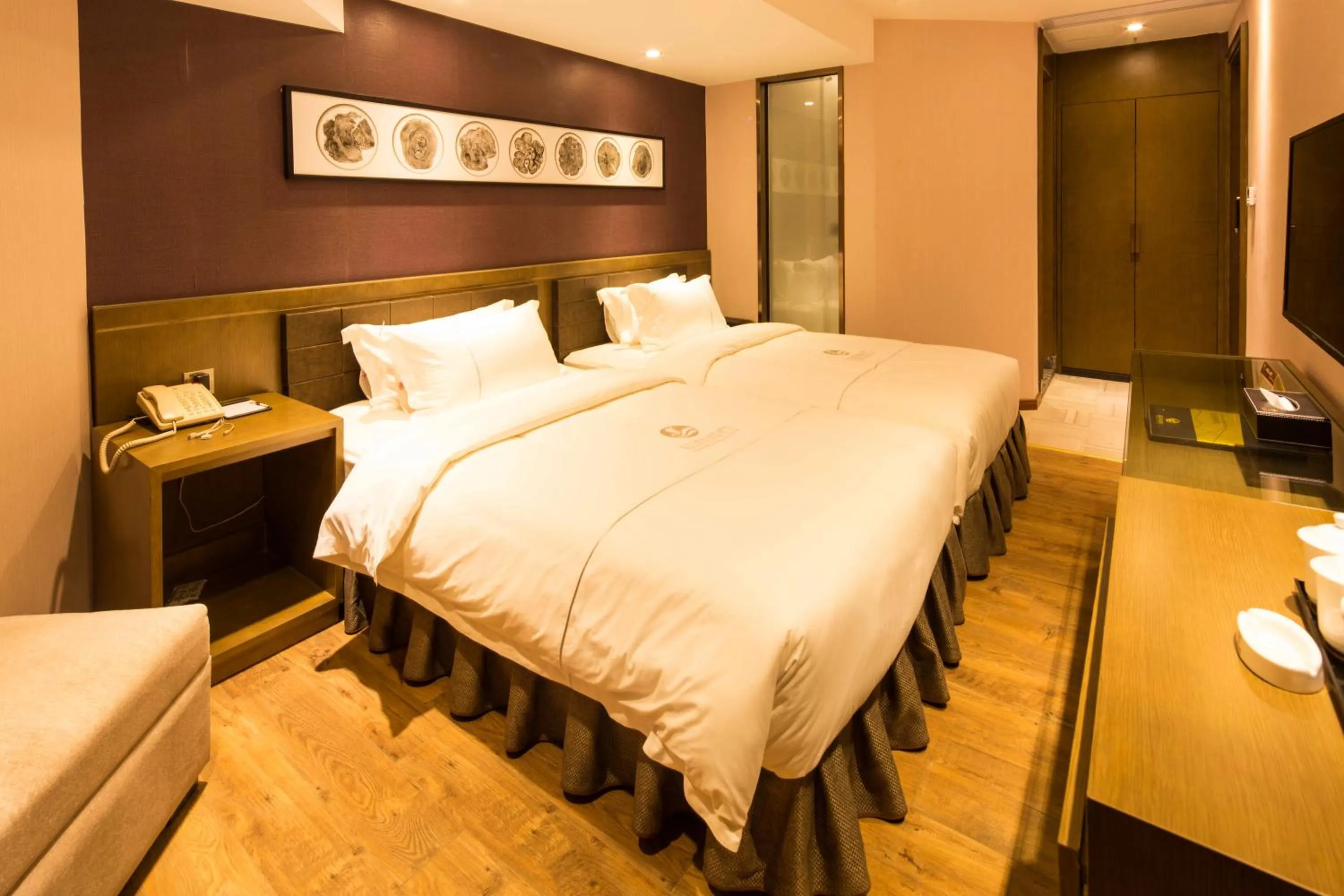 Bedroom in INSAIL Hotel (Shenzhen Dongmen Branch)