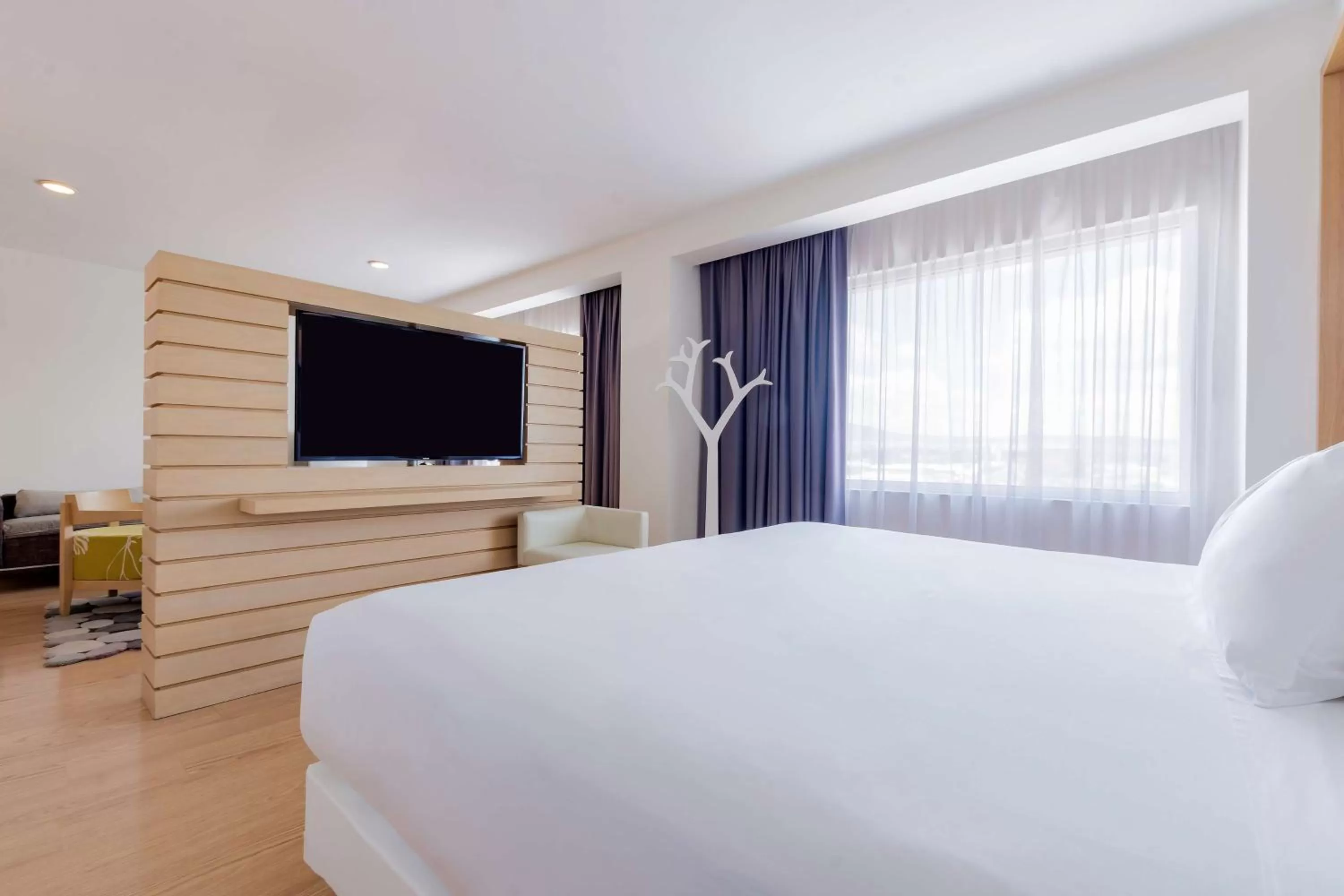 Junior Suite with Extra Bed (2 Adults + 1 Child) in NH Queretaro