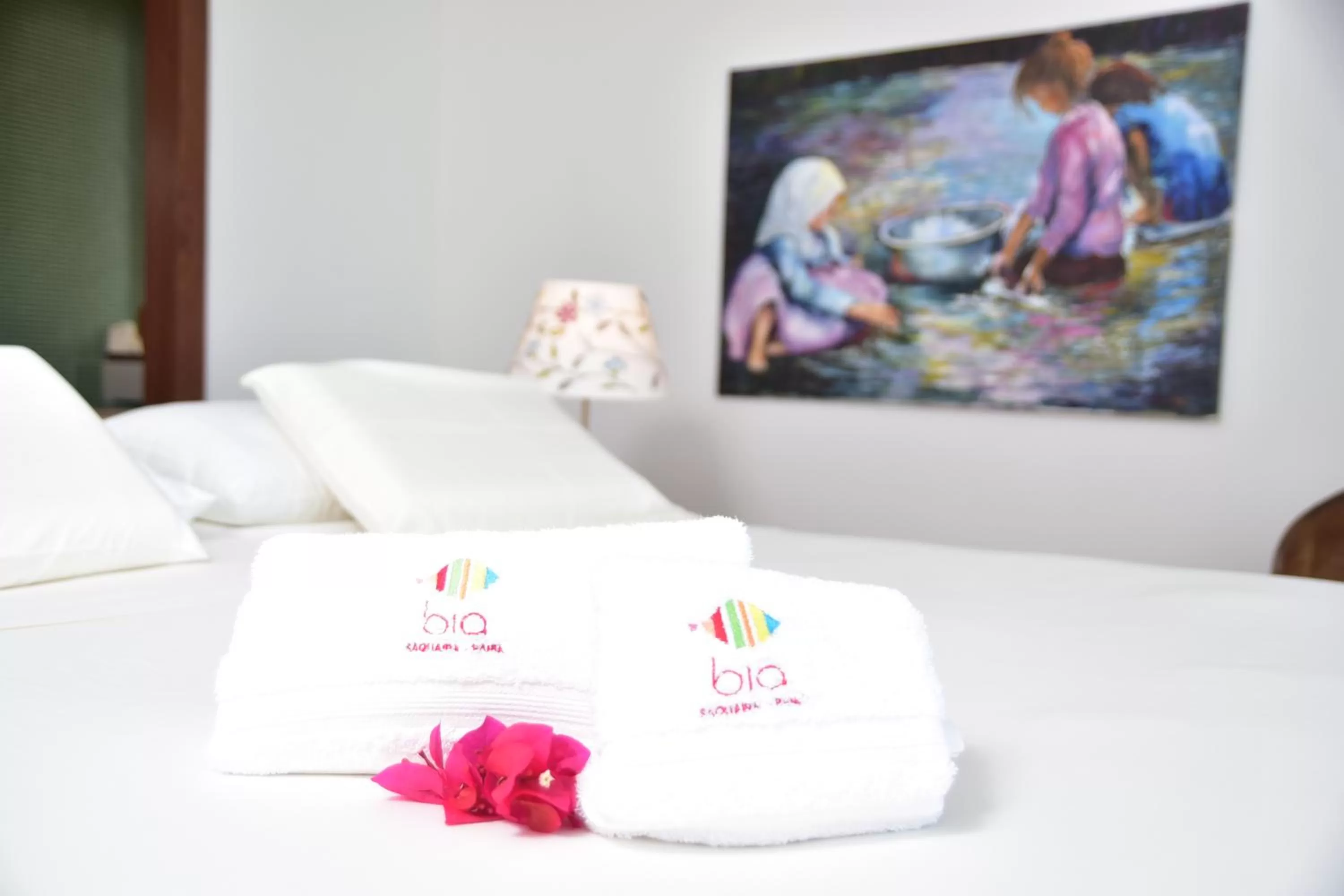 Bed in Pousada Sitio da Bia