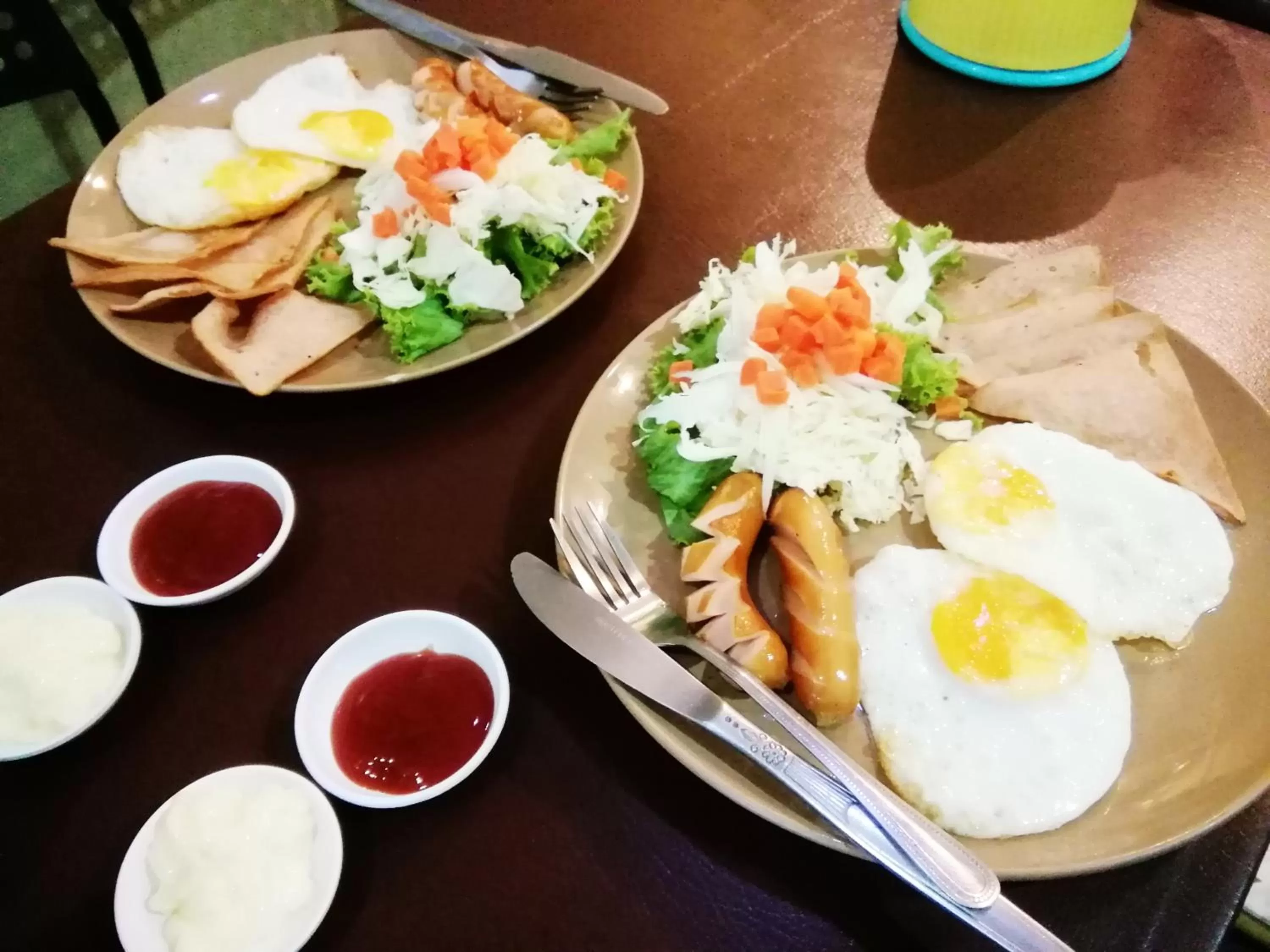 Food in The Cube Sathorn Boutique Hotel